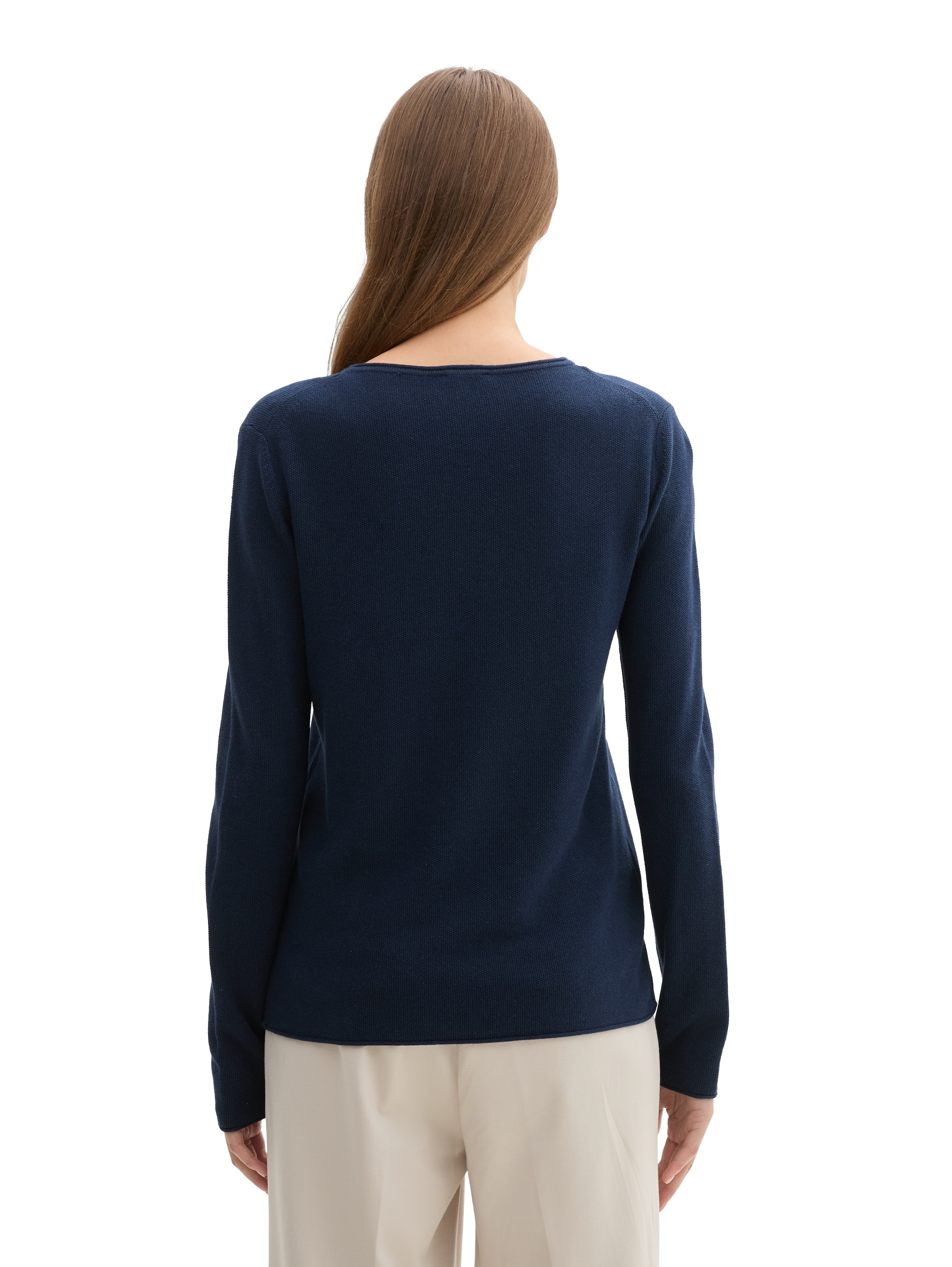 TOM TAILOR Strickpullover »Otto«, mit Viskose