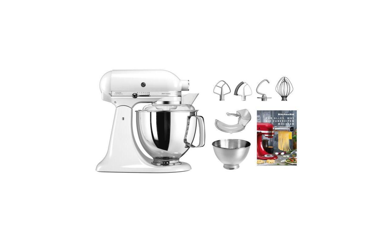 Image of KitchenAid Küchenmaschine »KSM200 Weiss«, 300 W bei Ackermann Versand Schweiz