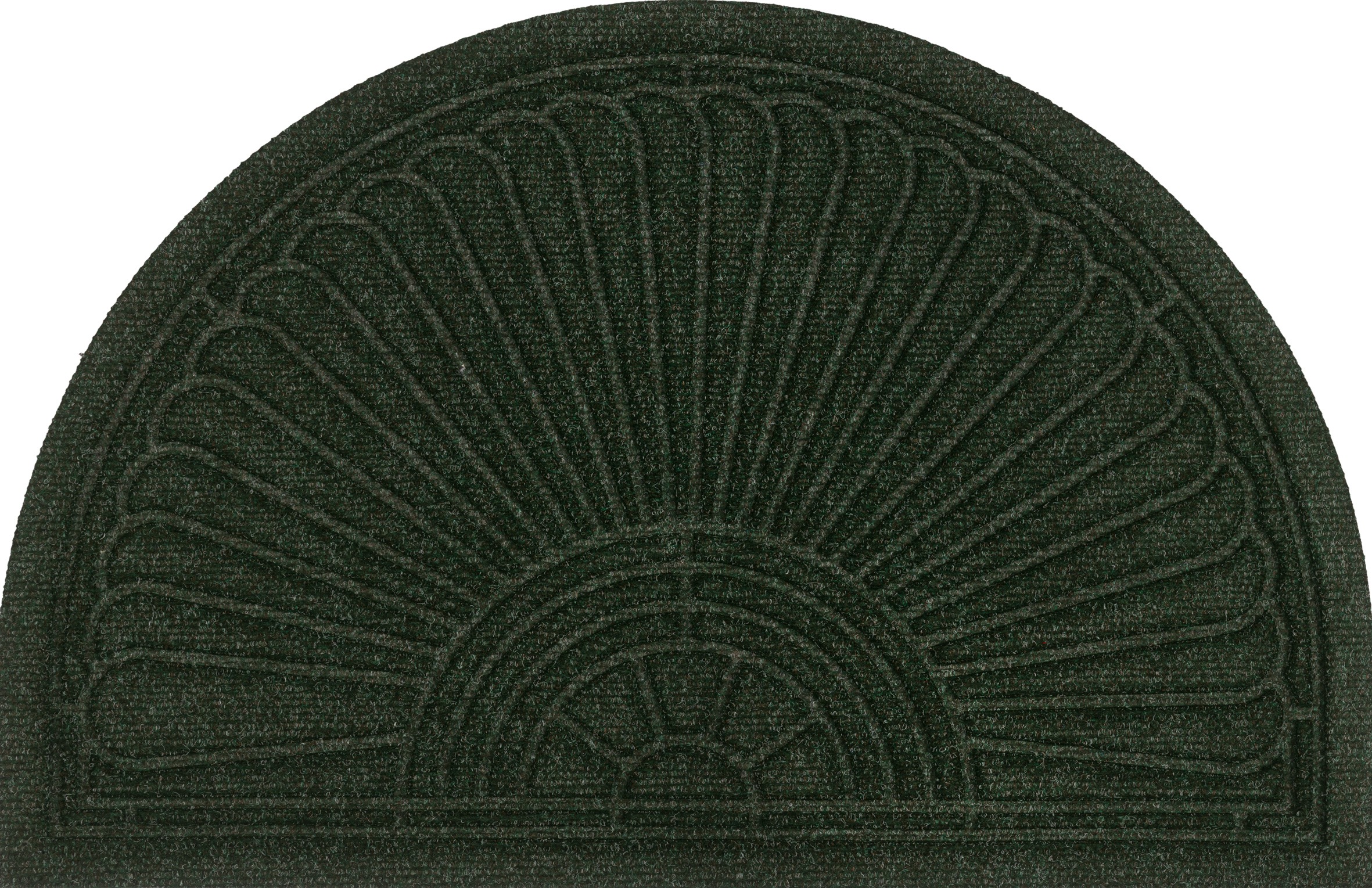 Image of wash+dry by Kleen-Tex Fussmatte "Halfmoon midnight green" rechteckig 8 mm Höhe