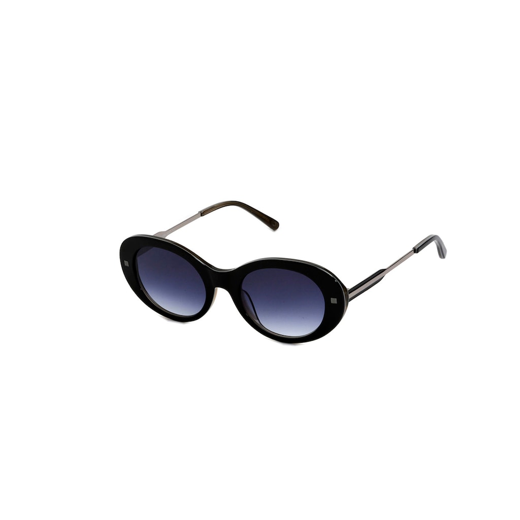 GERRY WEBER Sonnenbrille, Aussergewohnliche, schwarze, Damenbrille, ovale Form