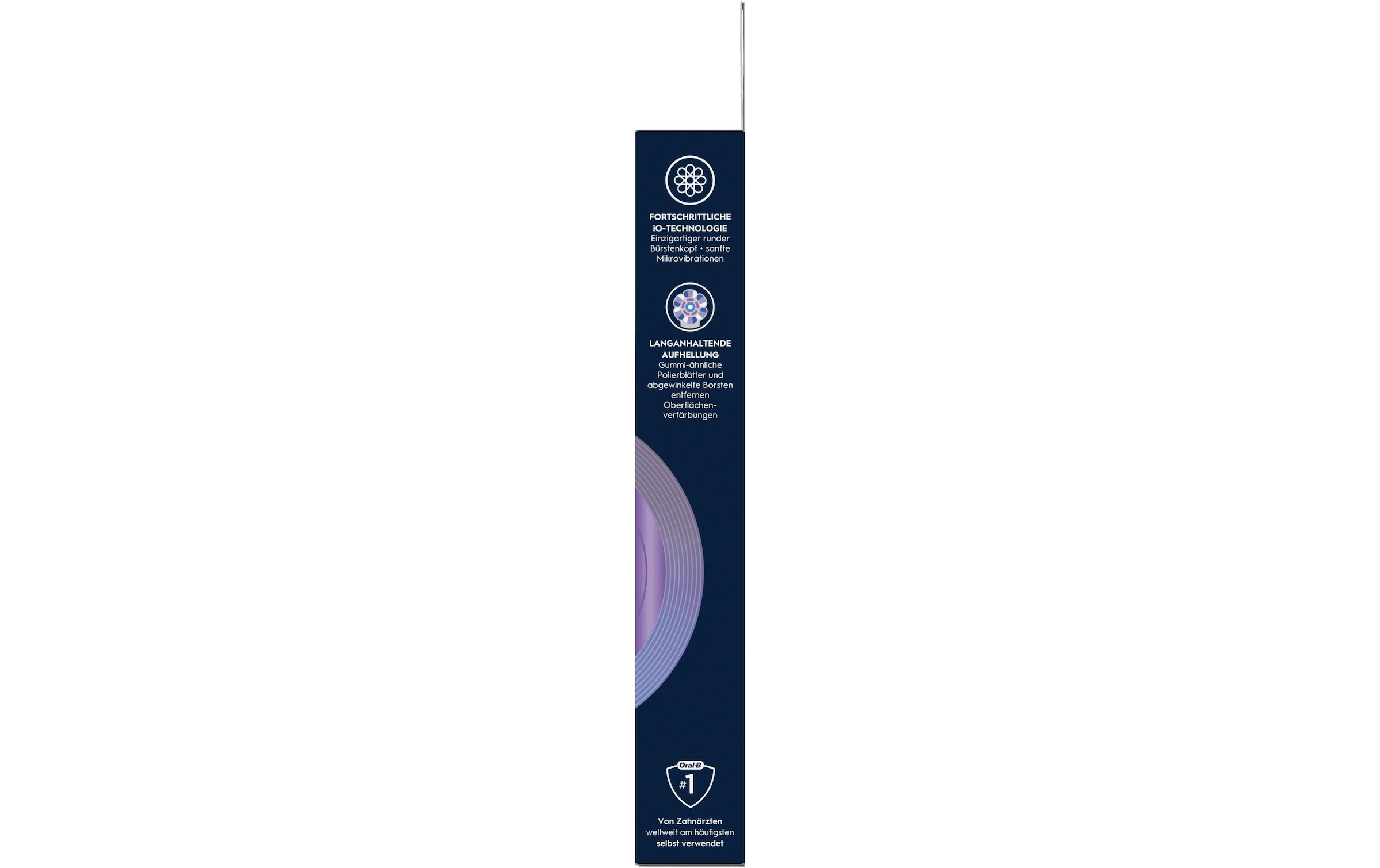 Oral-B Aufsteckbürste »iO Radiant White Black 4 Stück«