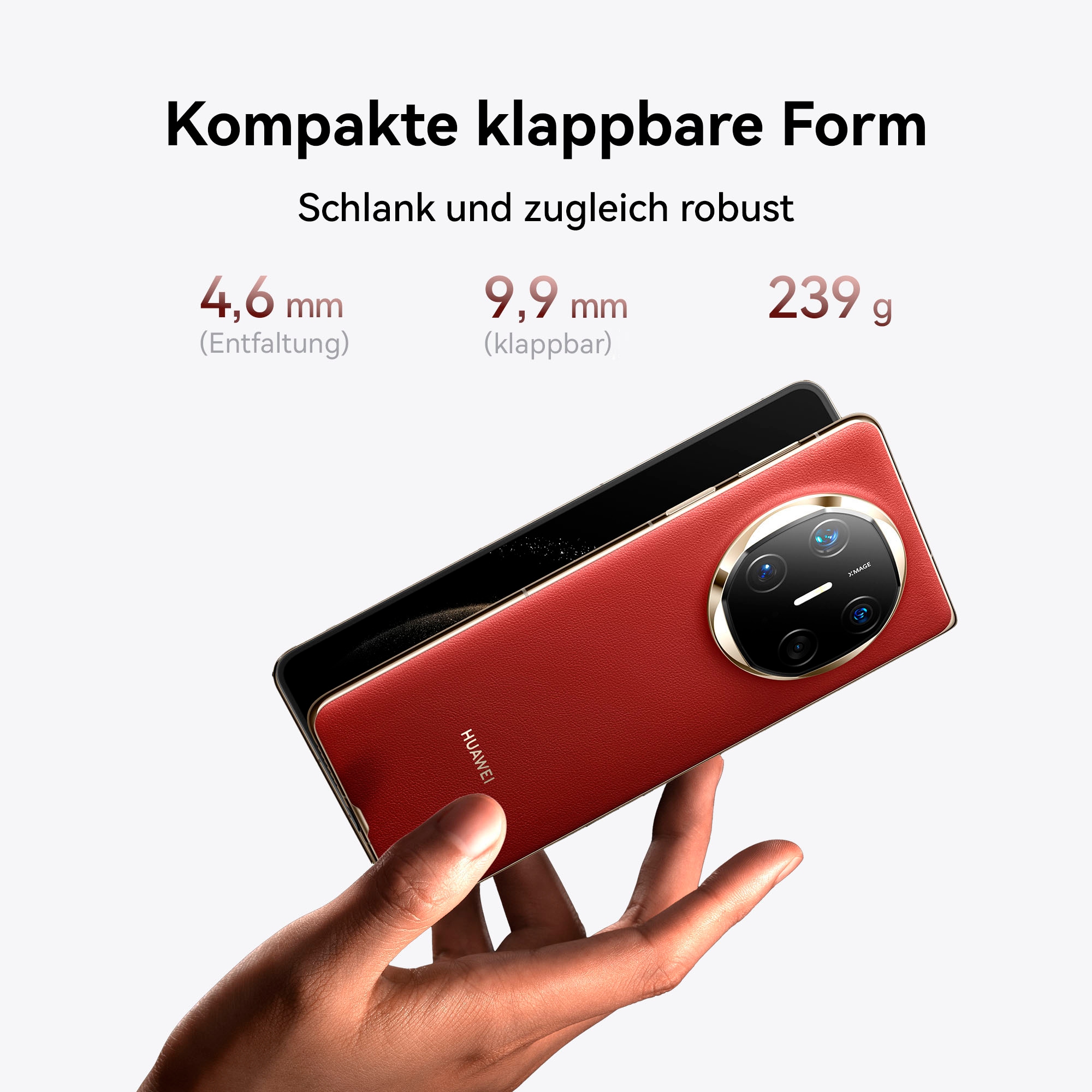 Huawei Smartphone »Mate X6 12 GB + 512 GB« Rot