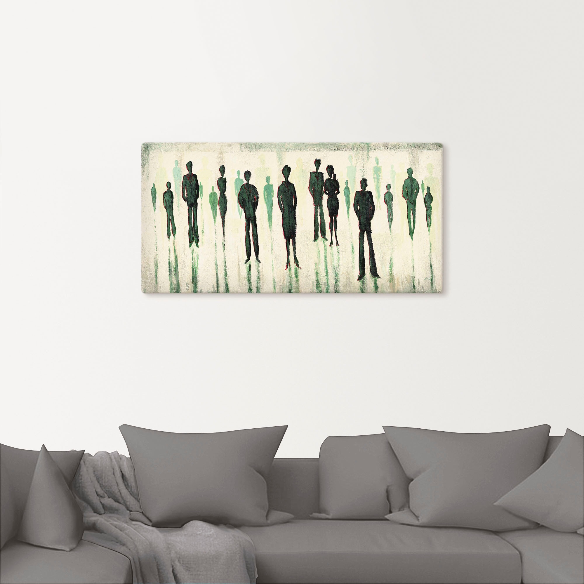Artland Wandbild »Vor allen«, Gruppen & Familien, (1 St.), als Alubild, Outdoorbild, Leinwandbild in verschied. Grössen
