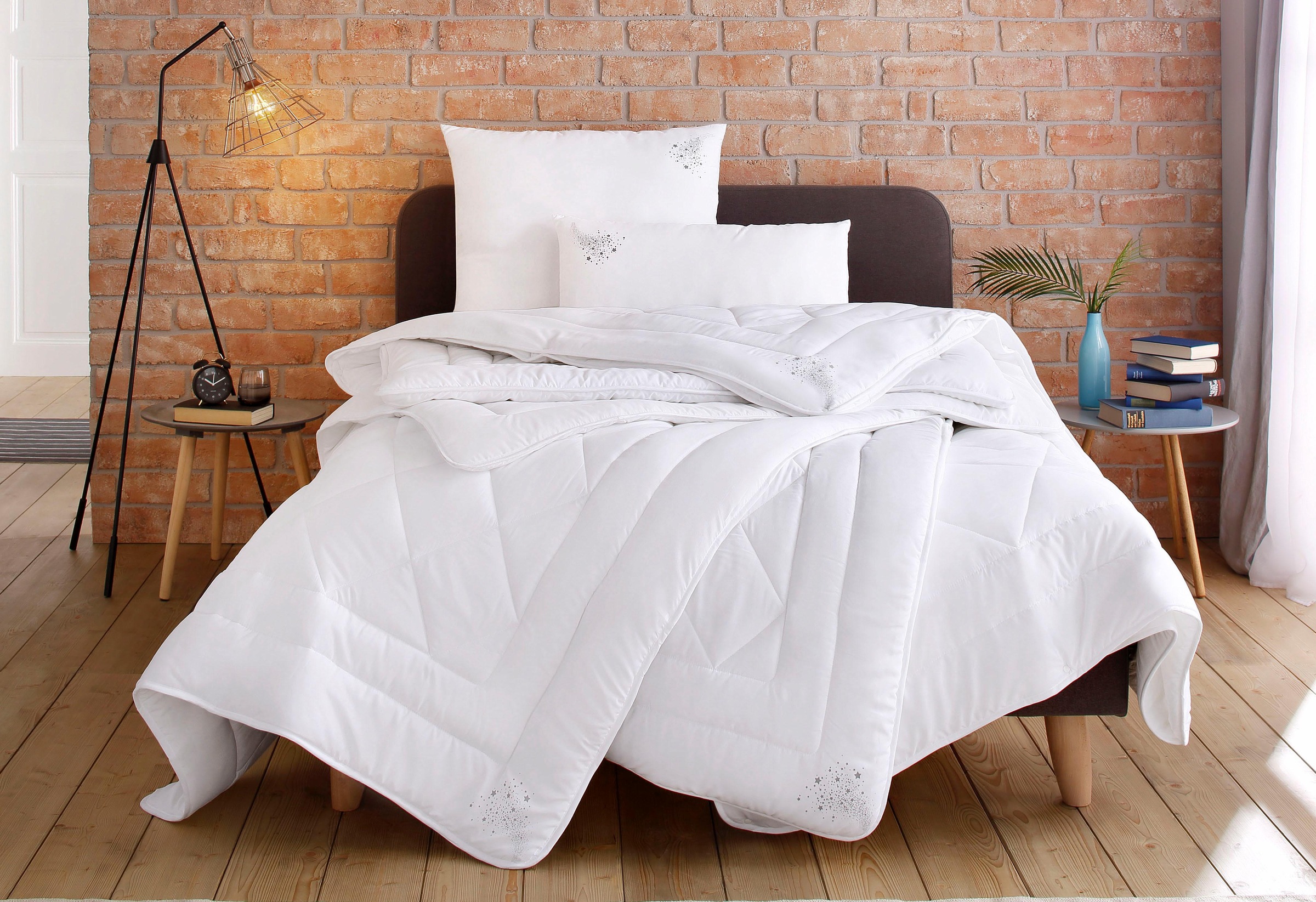 Image of GOODproduct Microfaserbettdecke "Baca, Bettdecke 135x200 cm, 155x220 cm und weitere Grössen" warm Füllung aushochwertiger6D-Hohlfaser Bezug Polyester 1 Stk. tlg. Bettdecken, Sommer, Winter, 4-Jahreszeiten, Decke