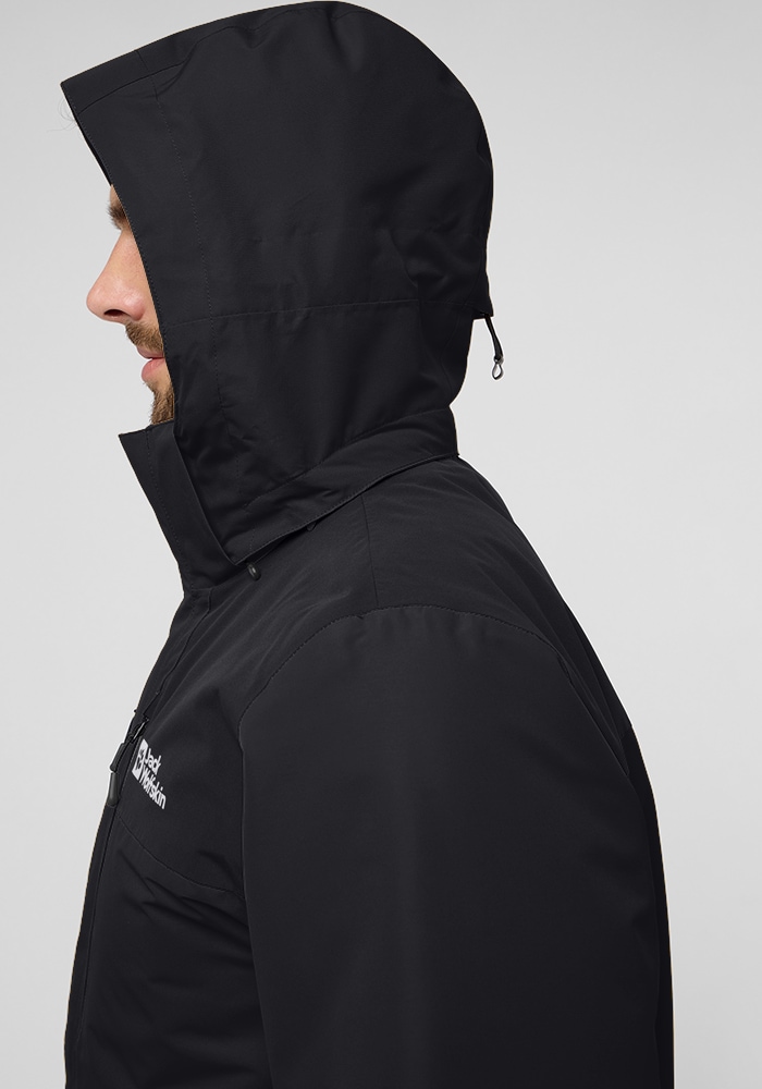 Jack Wolfskin 3-in-1-Funktionsjacke »JASPER 3IN1 JKT M«, mit Kapuze