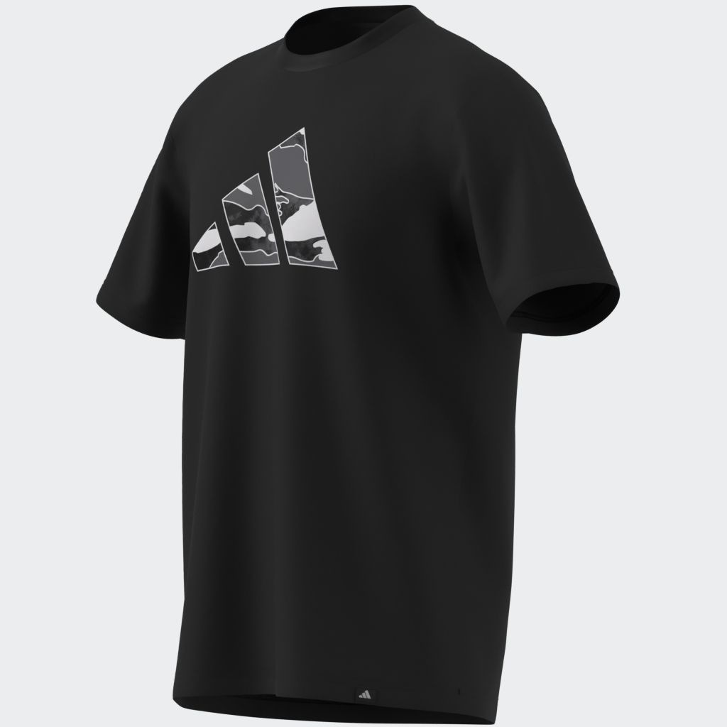 adidas Sportswear T-Shirt »M CAMO LOGO T« sportlicher Stil, ohne Verschluss, aus Baumwoll-Jersey