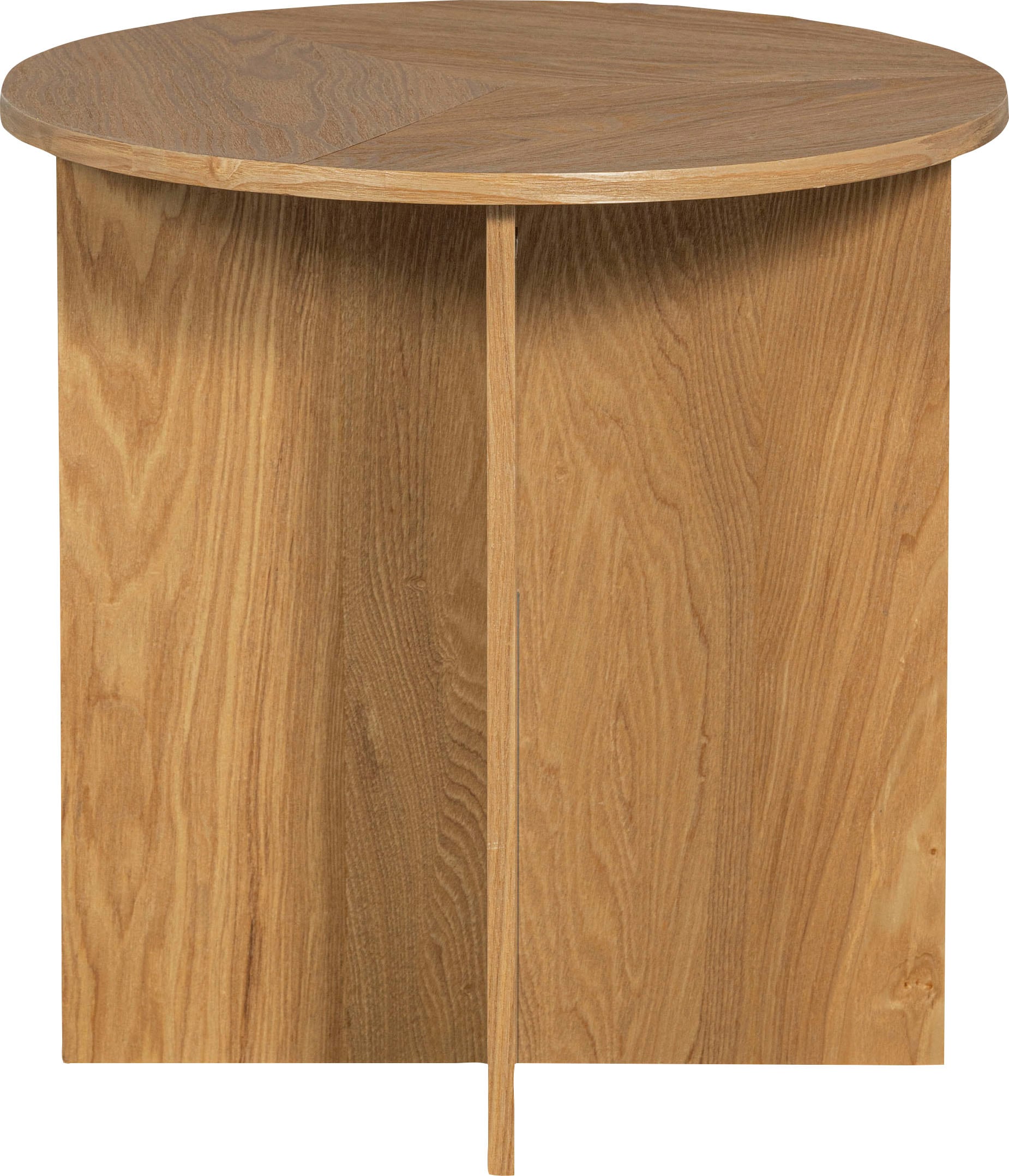 WOOOD Beistelltisch »Colle«, (2 St., Masse Tisch 1: B 45/H 45/T 45
Masse Tisch 2: B 35/H 45/T 35), aus gepressten Eukalyptusholzplatten