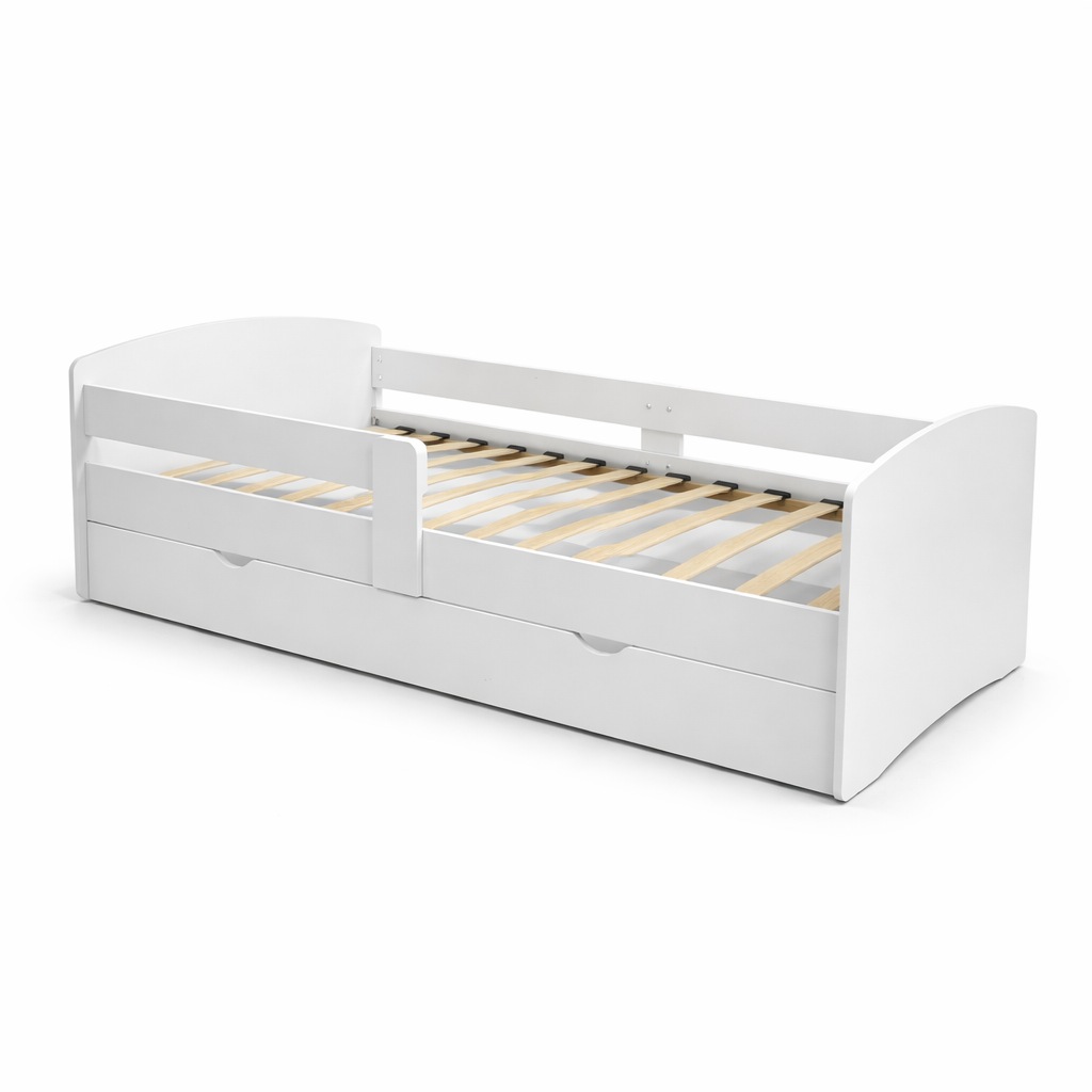 Image of GOODproduct Stauraumbett "Cocolino, Daybett, Stauraumbett, Kinderbett, Einzelbett, Funktionsbett" mit Lattenrost, ausziehbarer Schublade, Liegefläche 90 x 200 cm