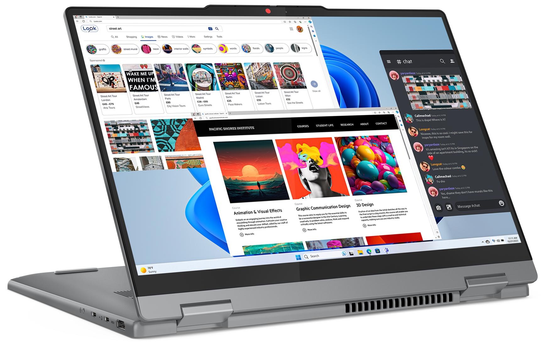 Lenovo Convertible Notebook »IdeaPad 5 2-in-1 14IRU9 (Intel)«, 35,42 cm, / 14 Zoll, Intel, Core 7, 1000 GB SSD