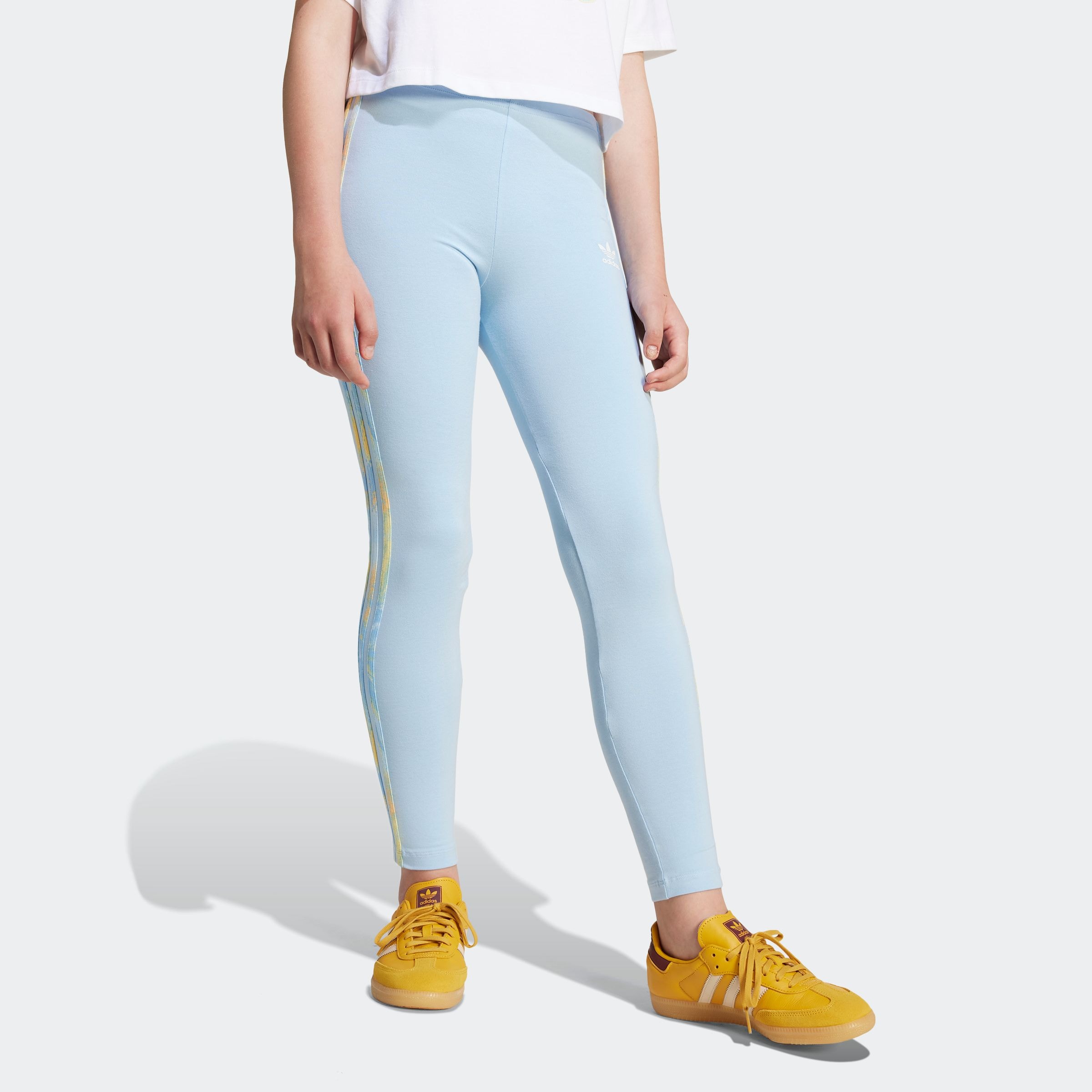 Image of adidas Originals Leggings "LEGGINGS" sportlicher Stil, für Kinder, aus Baumwolle und Elasthan