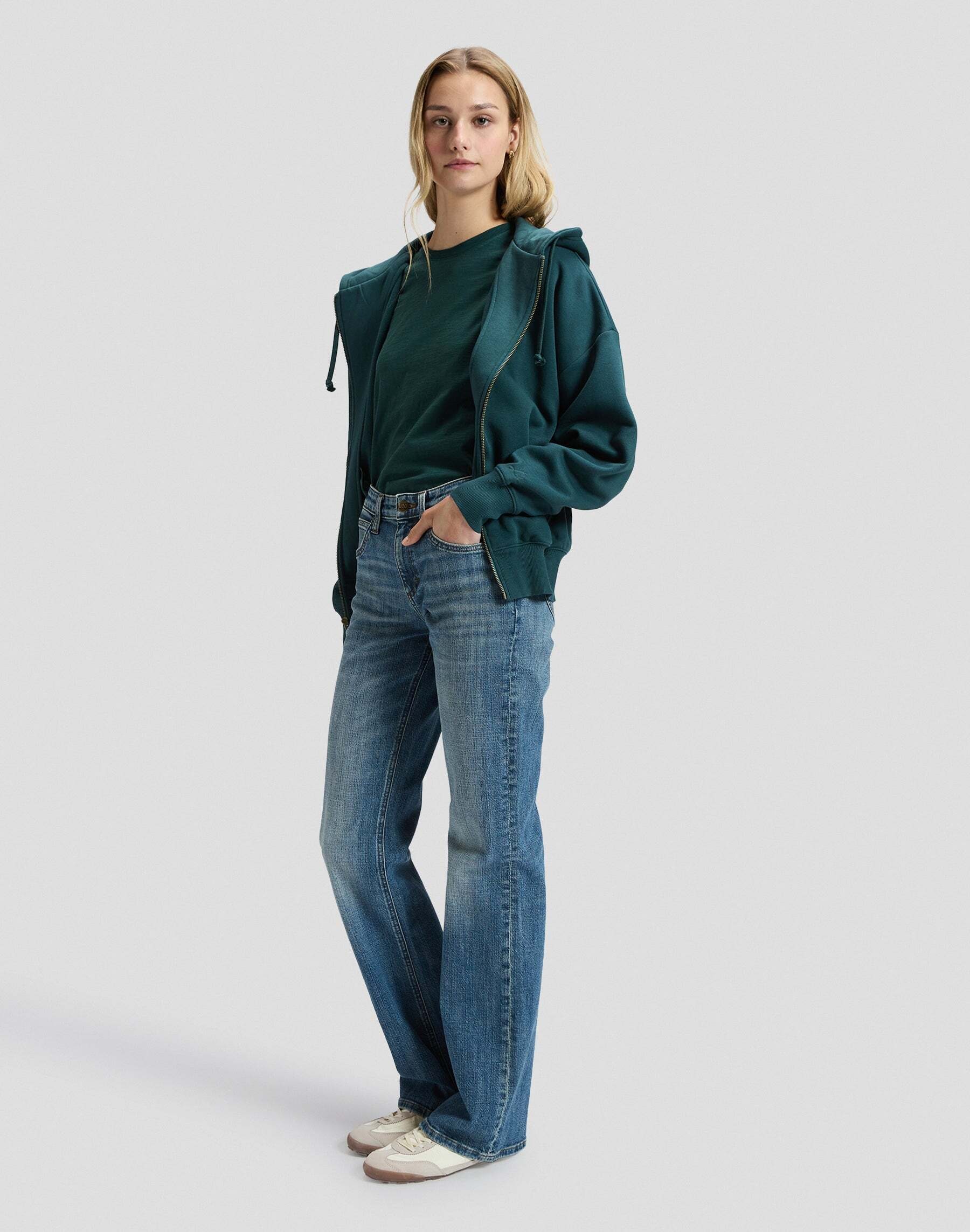 Lee® Sweatjacke »Lee Sweatjacke Core Zip Through«