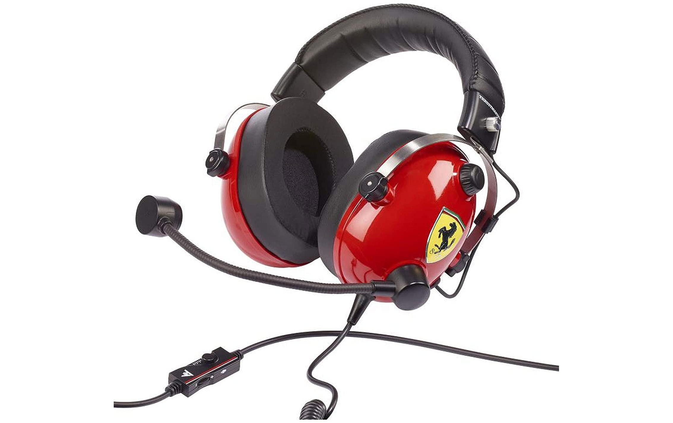 Thrustmaster Gaming-Headset »Scuderia Ferrari Edition Rot«