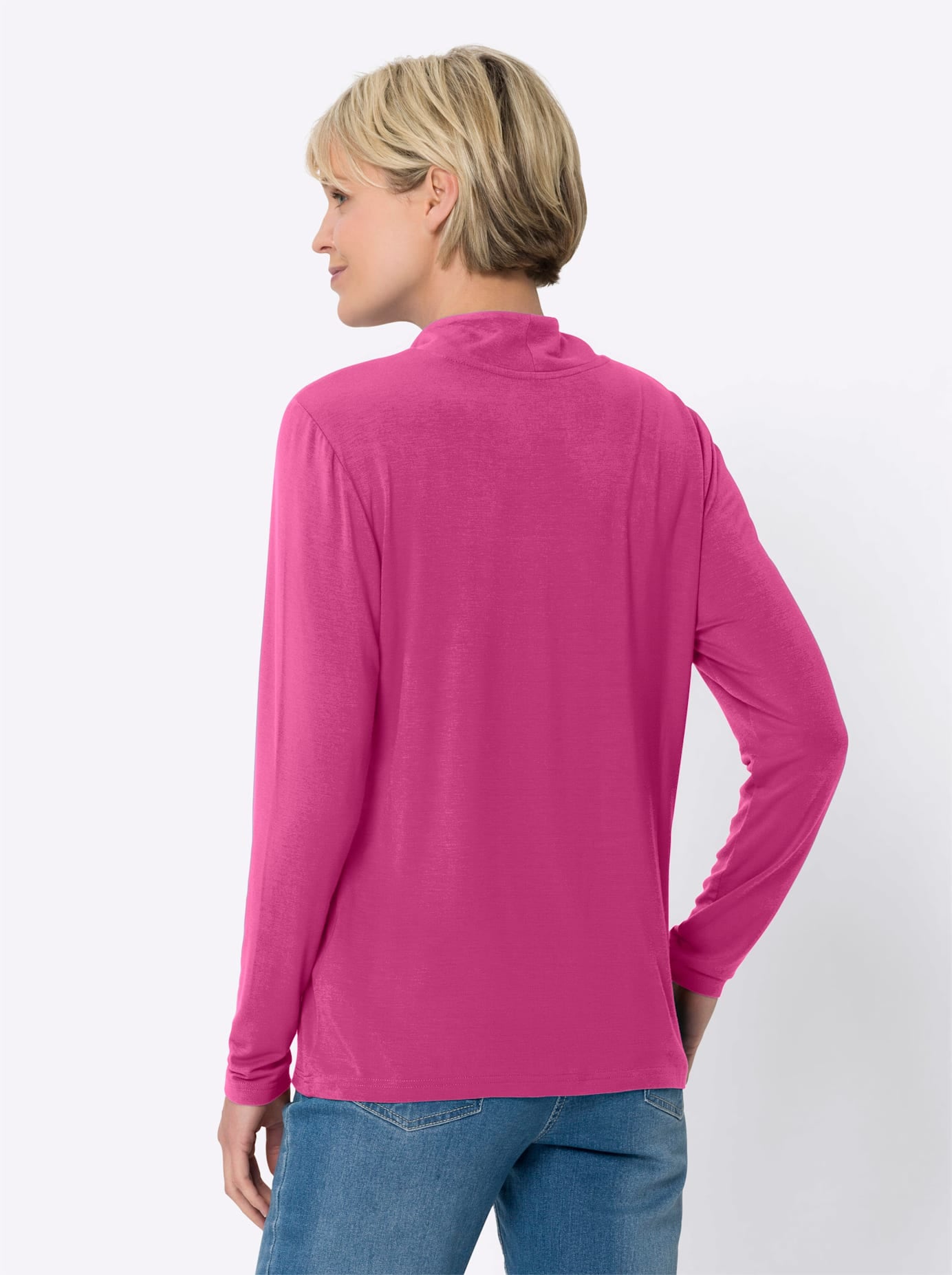 Classic Basics Stehkragenshirt »Rollkragen-Shirt«, (1 tlg.)