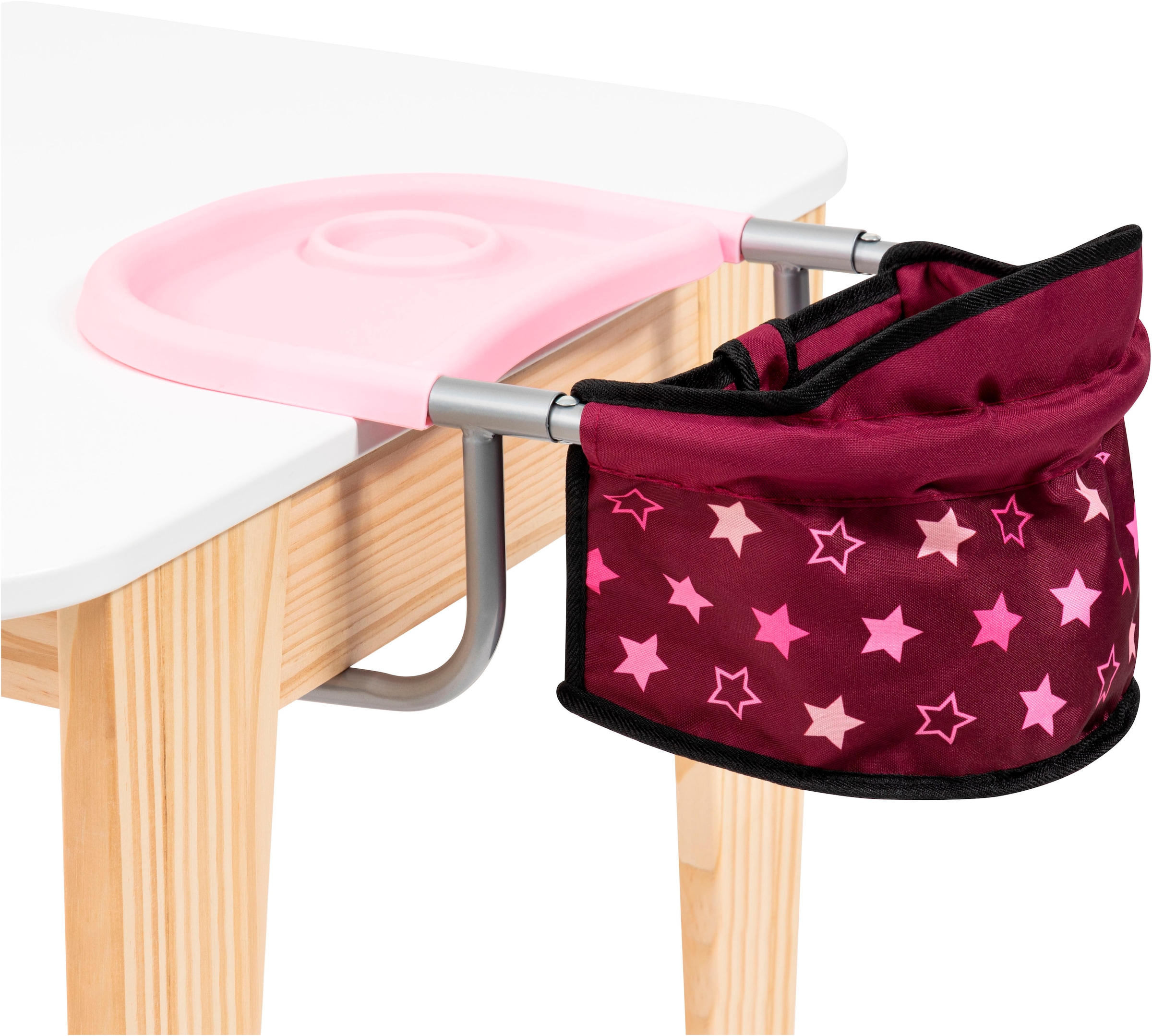 Bayer Meubles de poupées »Puppen-Tischsitz bordeaux«