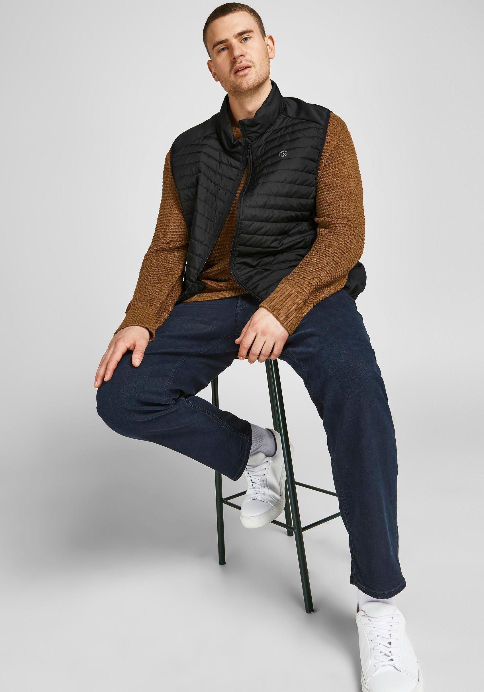 Jack & Jones PlusSize Steppweste »MULTI BODYWARMER«