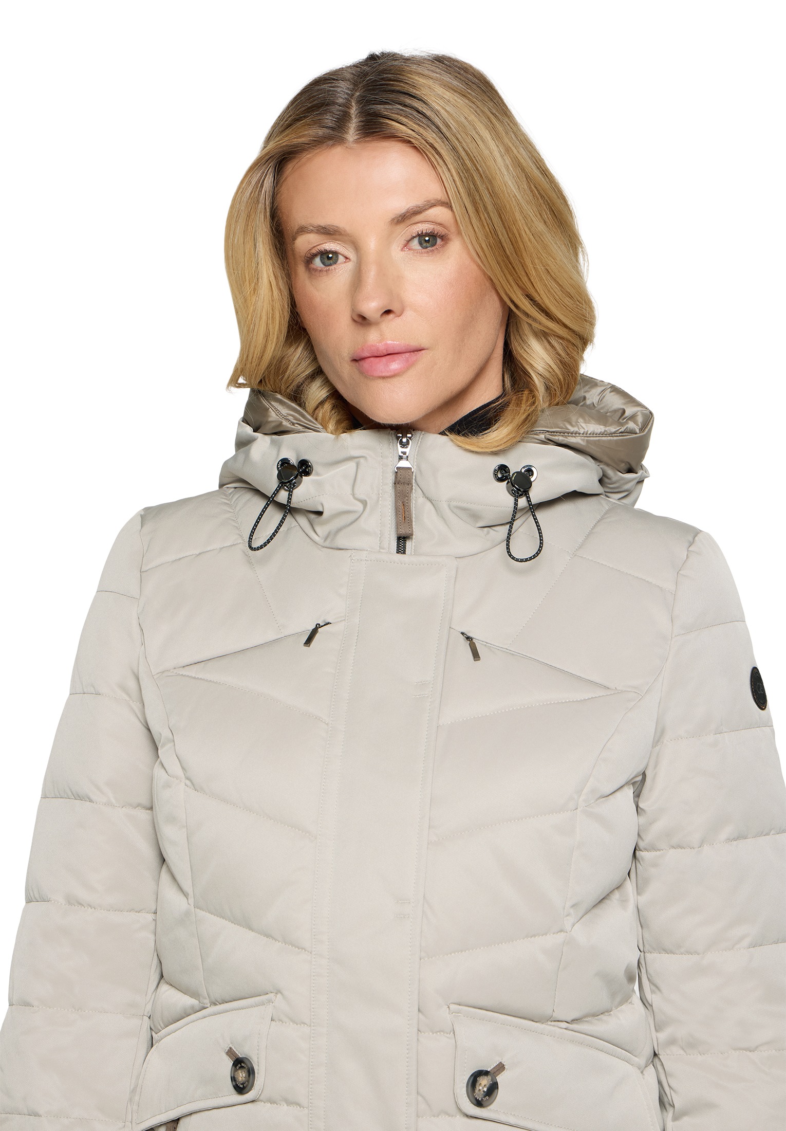 Gil Bret Manteau matelassé Manteau d'hiver avec capuche et matelassage