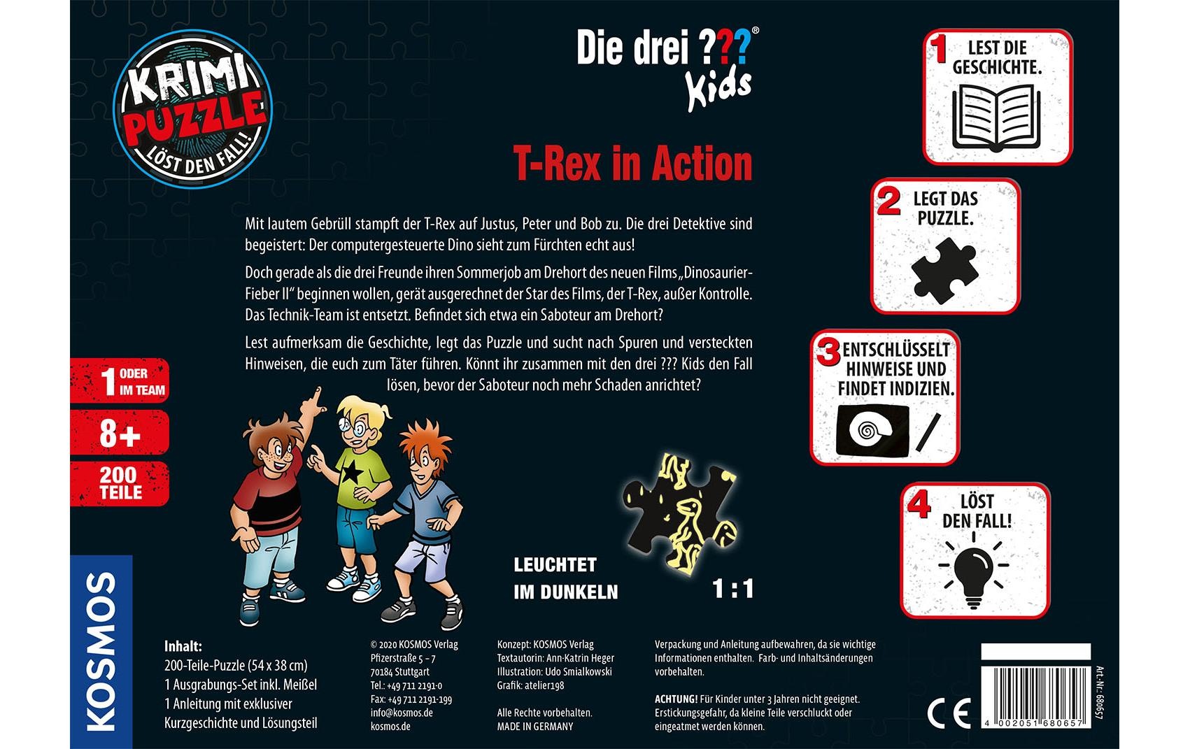 Kosmos Puzzle »T-Rex in Action«