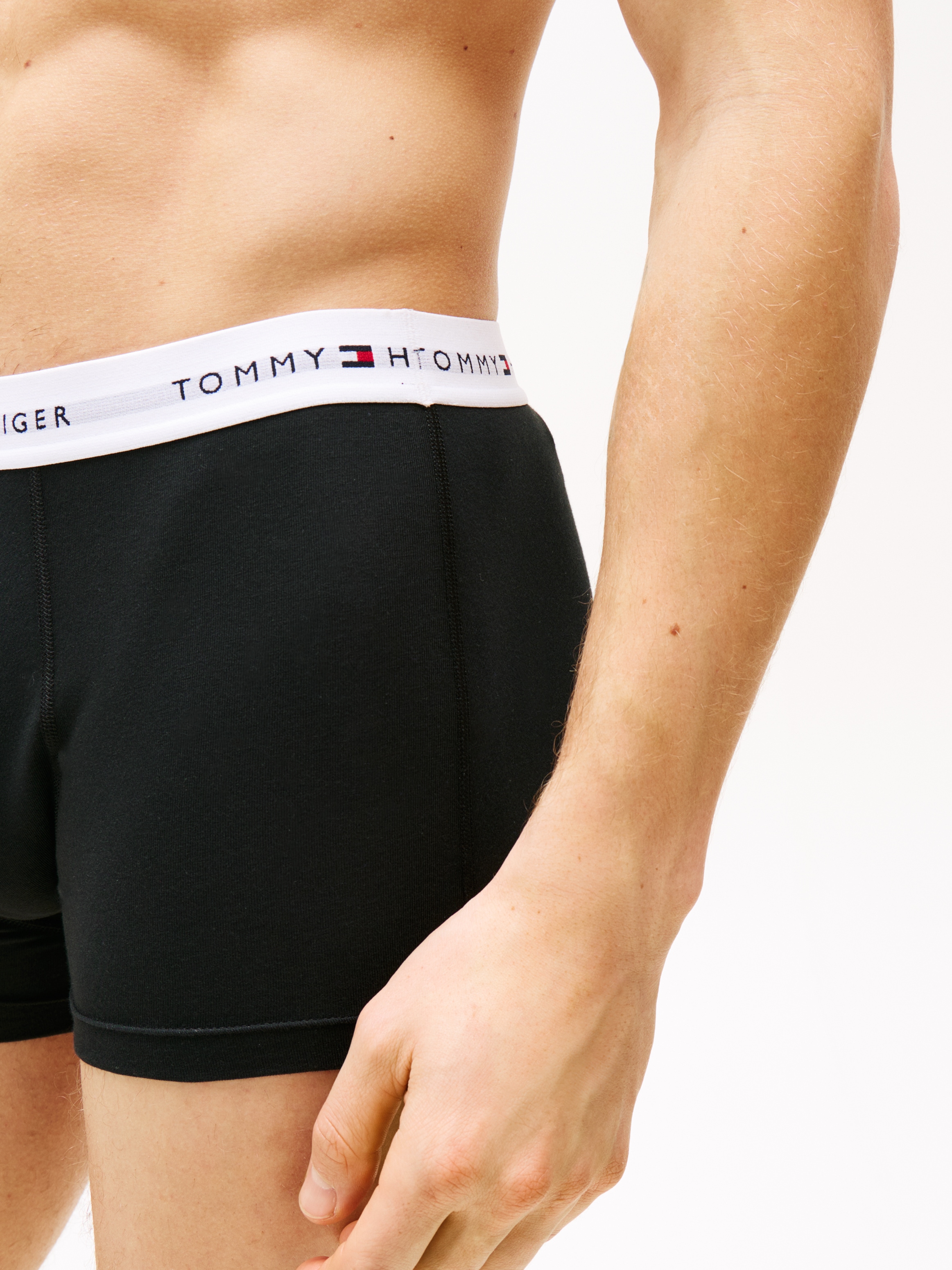 Tommy Hilfiger Underwear Trunk »7P TRUNK«, (Packung, 7 St., 7er), mit Logobund