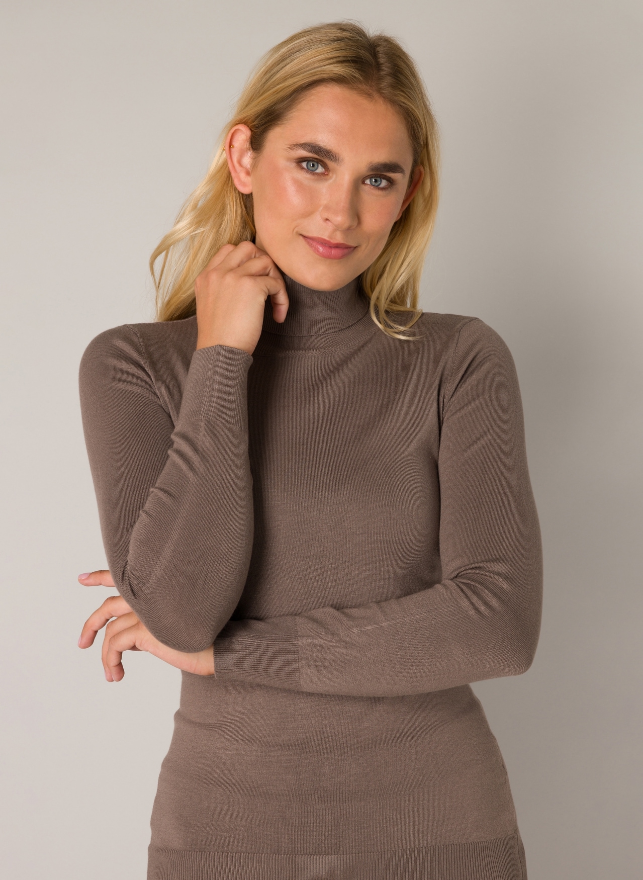 Image of Base Level Rollkragenpullover in weicher Qualität