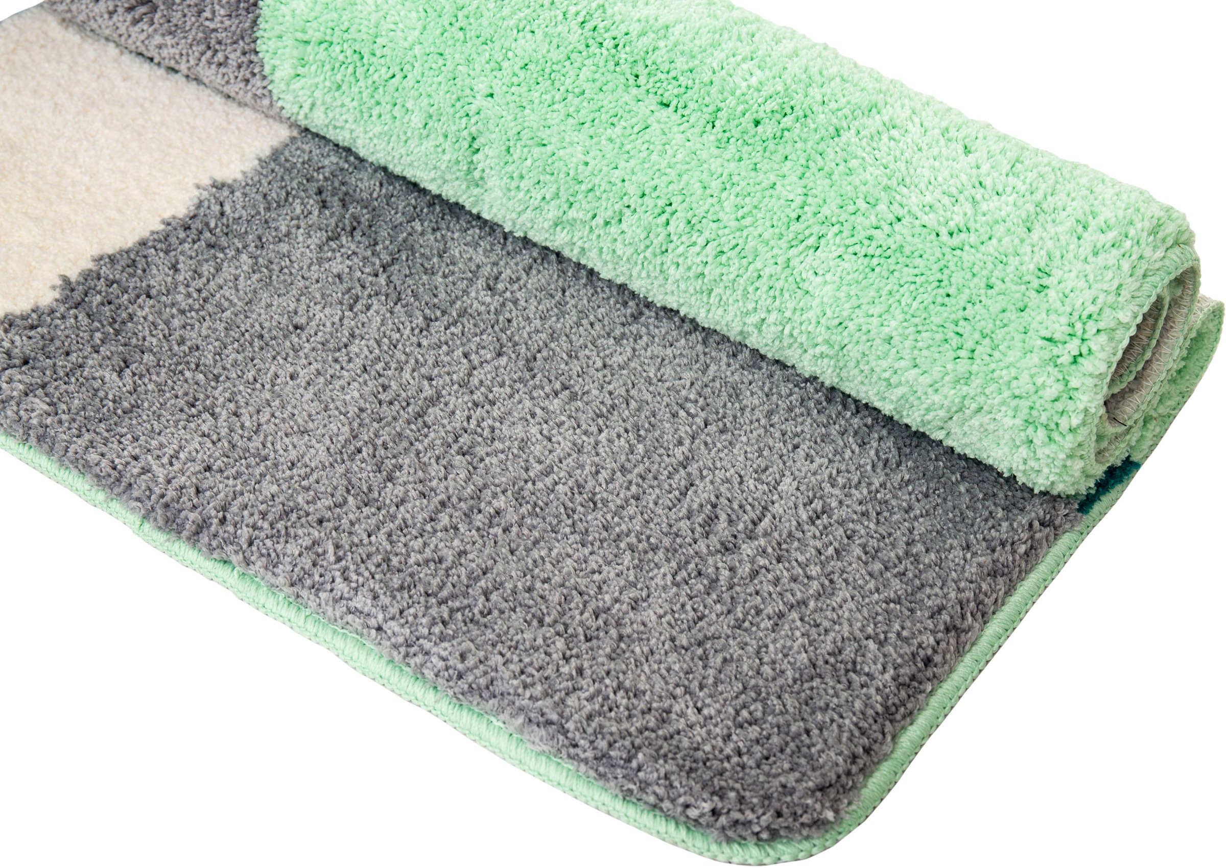 my home Badematte »Belio«, rutschhemmend beschichtet, fussbodenheizungsgeeignet-schnell trocknend-strapazierfähig, Badematte, Badteppich, Badematten auch als 2 tlg. Set erhältlich, bunt