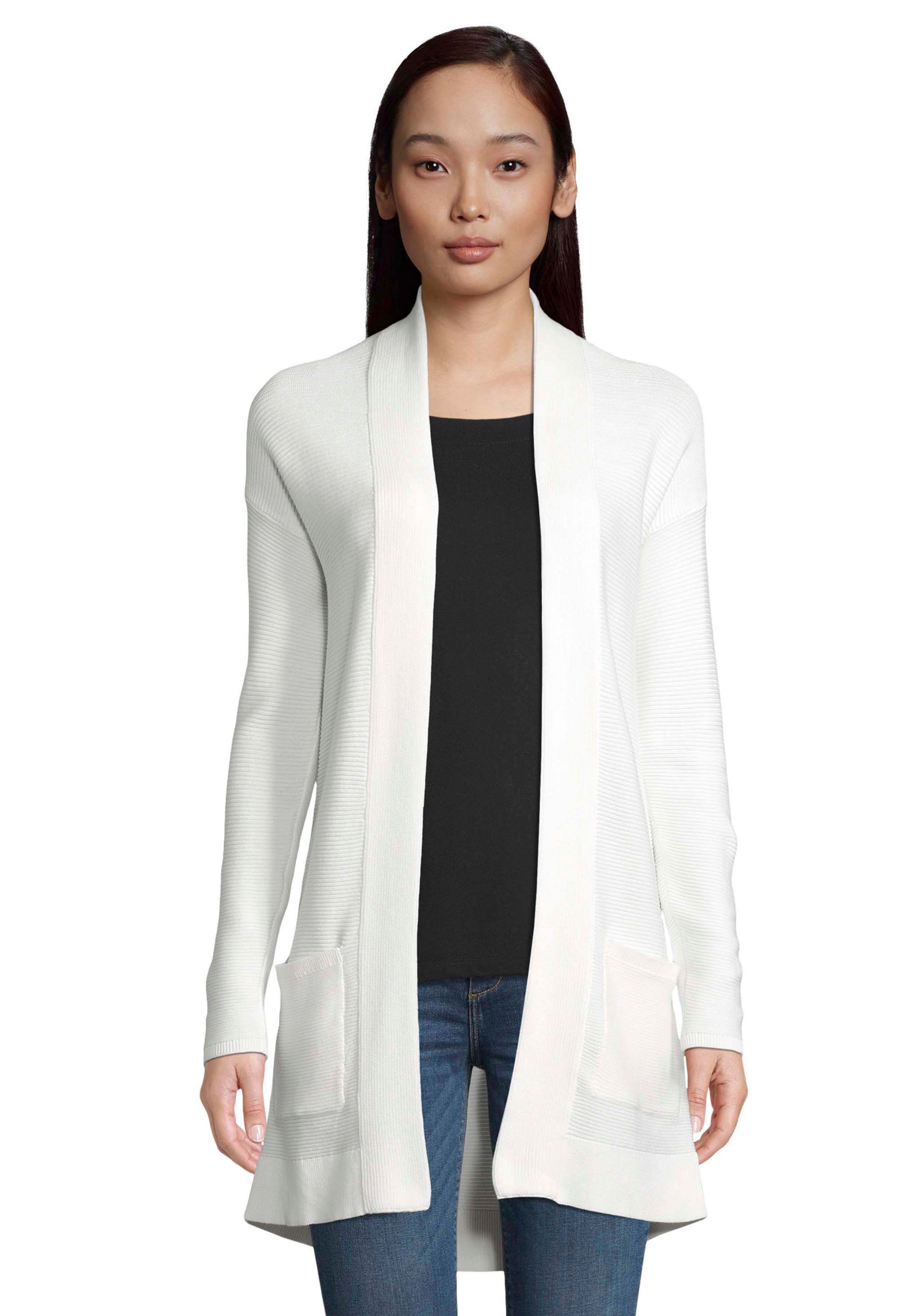 Image of TOM TAILOR Strickjacke, ohne Verschluss und mit aufgesetzten Taschen bei Ackermann Versand Schweiz