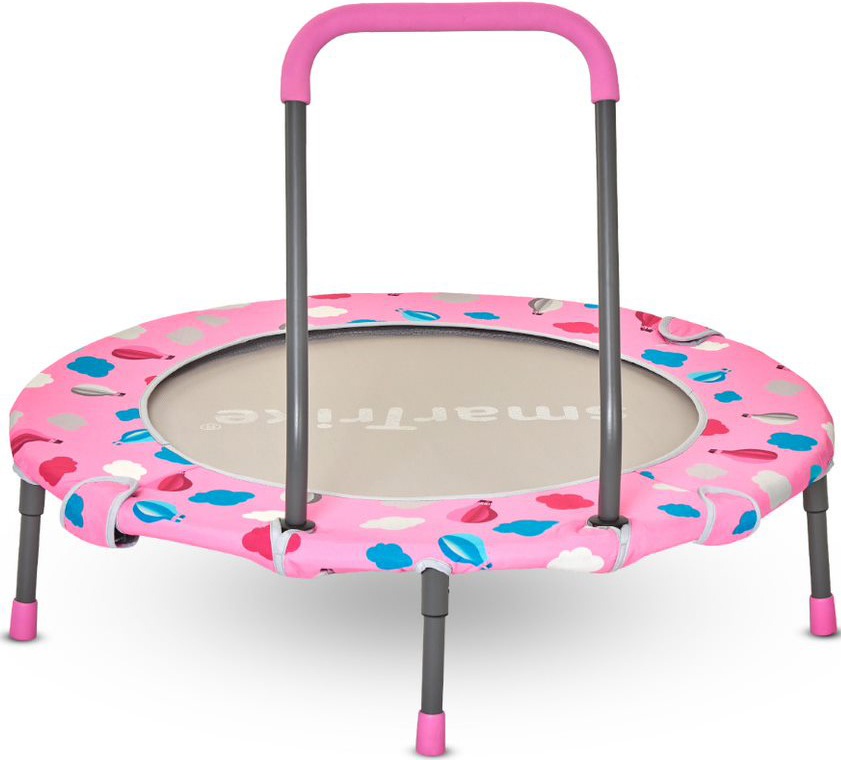 Image of smarTrike® Kindertrampolin »Ã˜: ca. 90 cm, rosa«, Ø 90 cm, mit Haltegriff; zum Bällebad umbaubar bei Ackermann Versand Schweiz