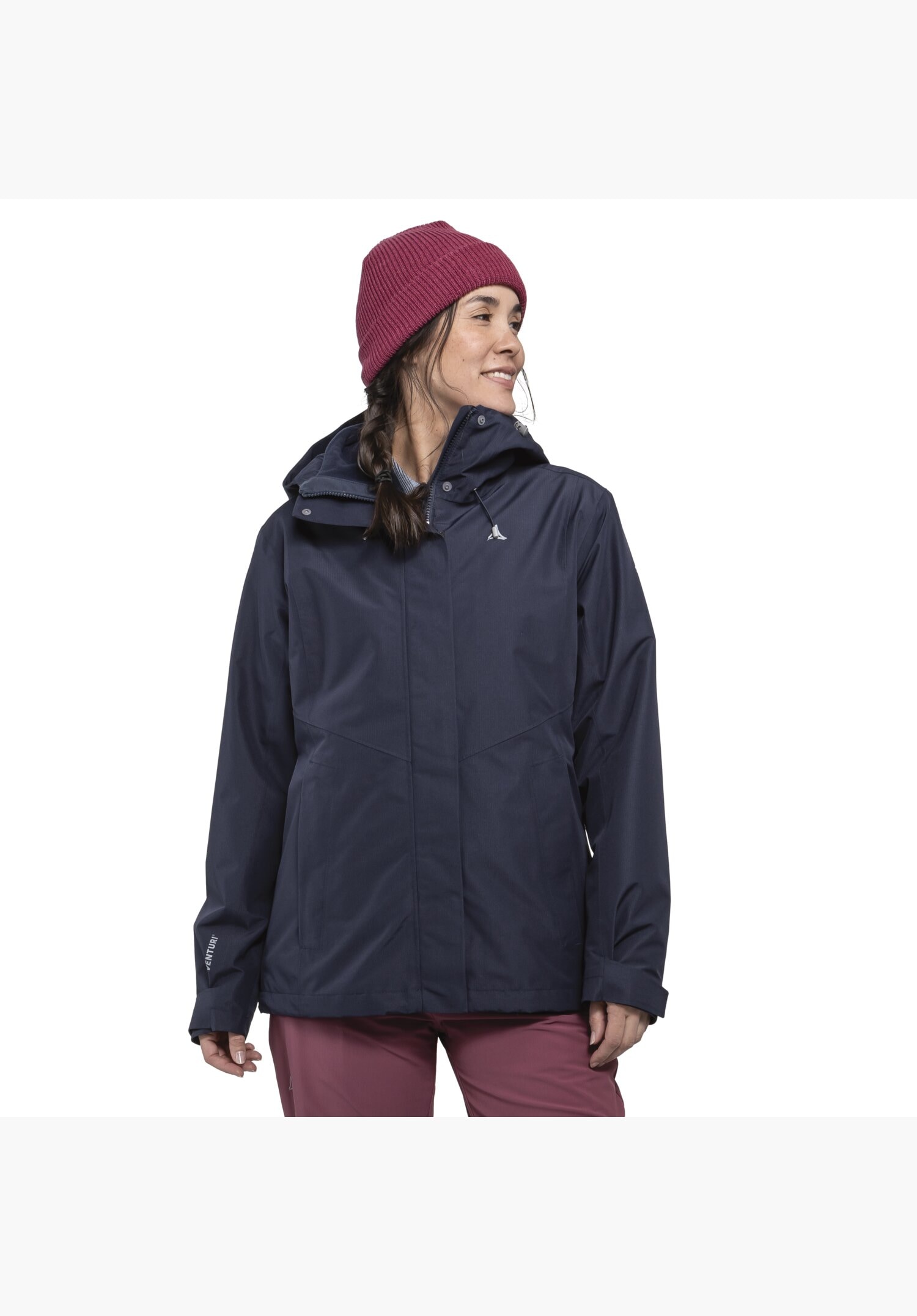 Image of Schöffel 3-in-1-Funktionsjacke "3in1 Jacket Style Okere WMS" Set, 2 Stk. tlg. mit Kapuze mit herauszippbarer Fleecejacke, wasser- und winddicht, atmungsaktiv
