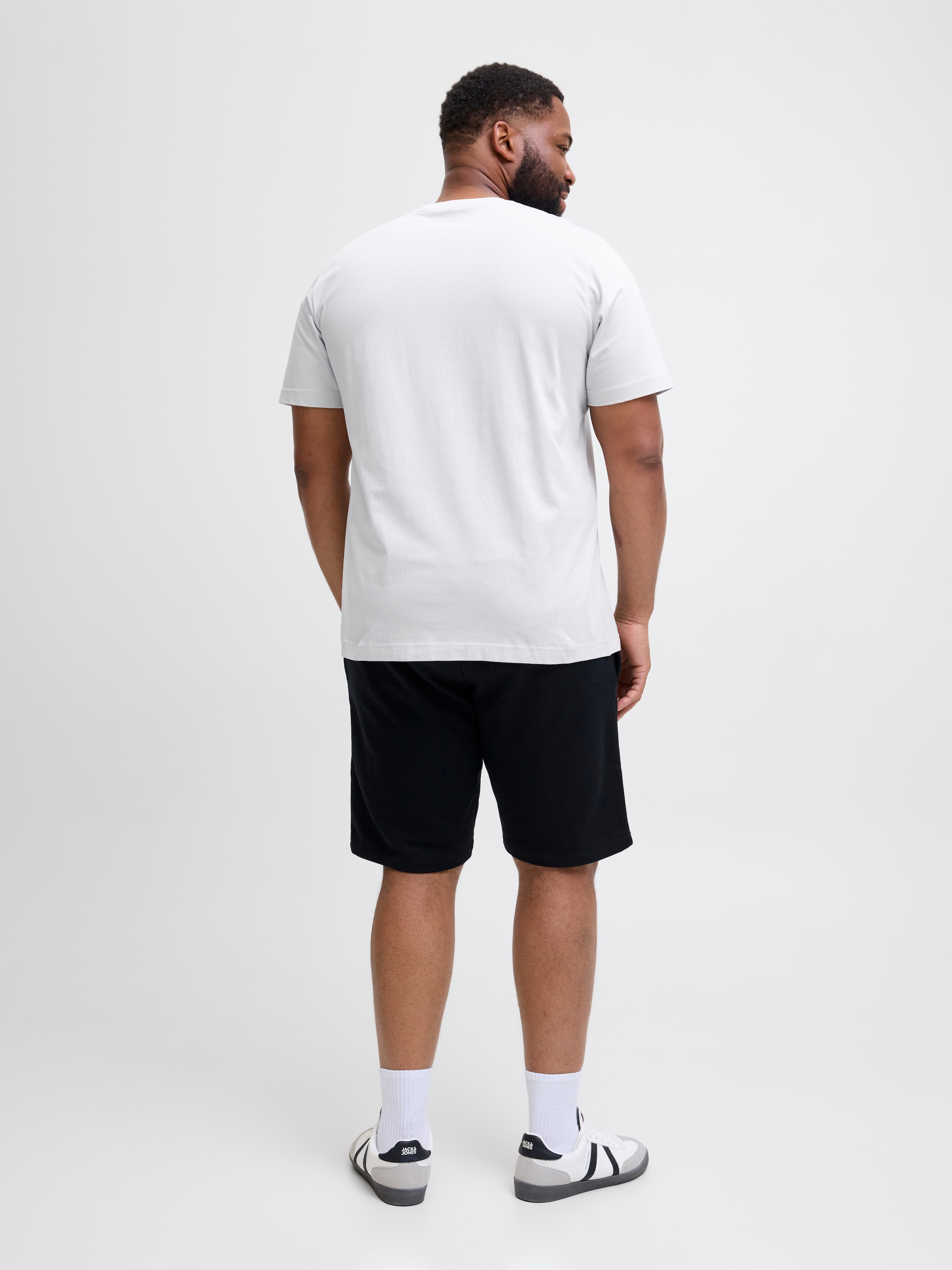 Jack & Jones PlusSize Print-Shirt »JCOCALMA TEE SS CREW NECK FST PLS«, mit Logo Print