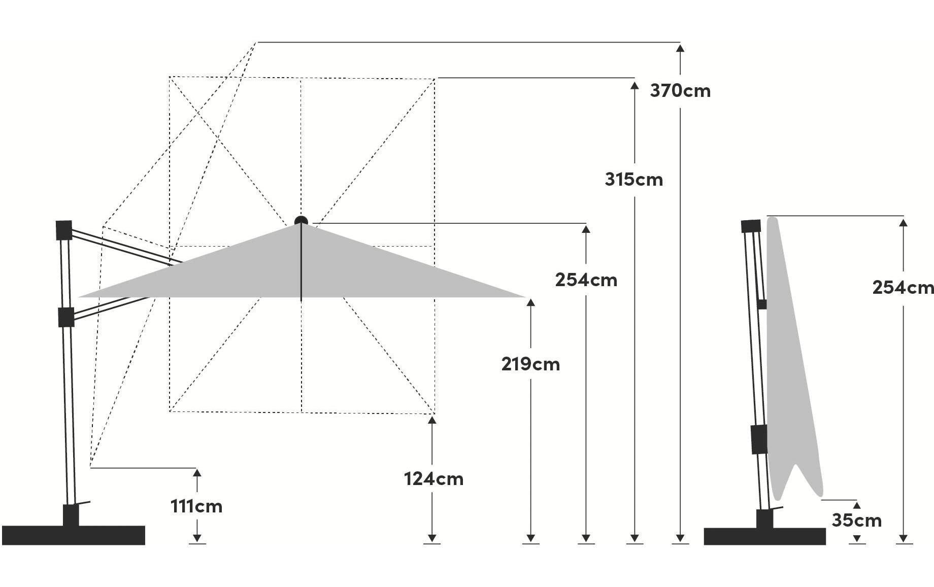 Sonnenschirm »Suncomfort by Glatz Varioflex«