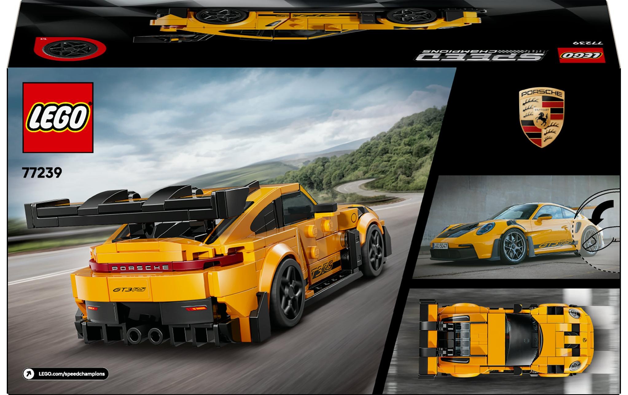 LEGO® Briques de jeu »LEGO® Speed Champions Porsche 911 GT3 GT3 Sportwagen 77239«