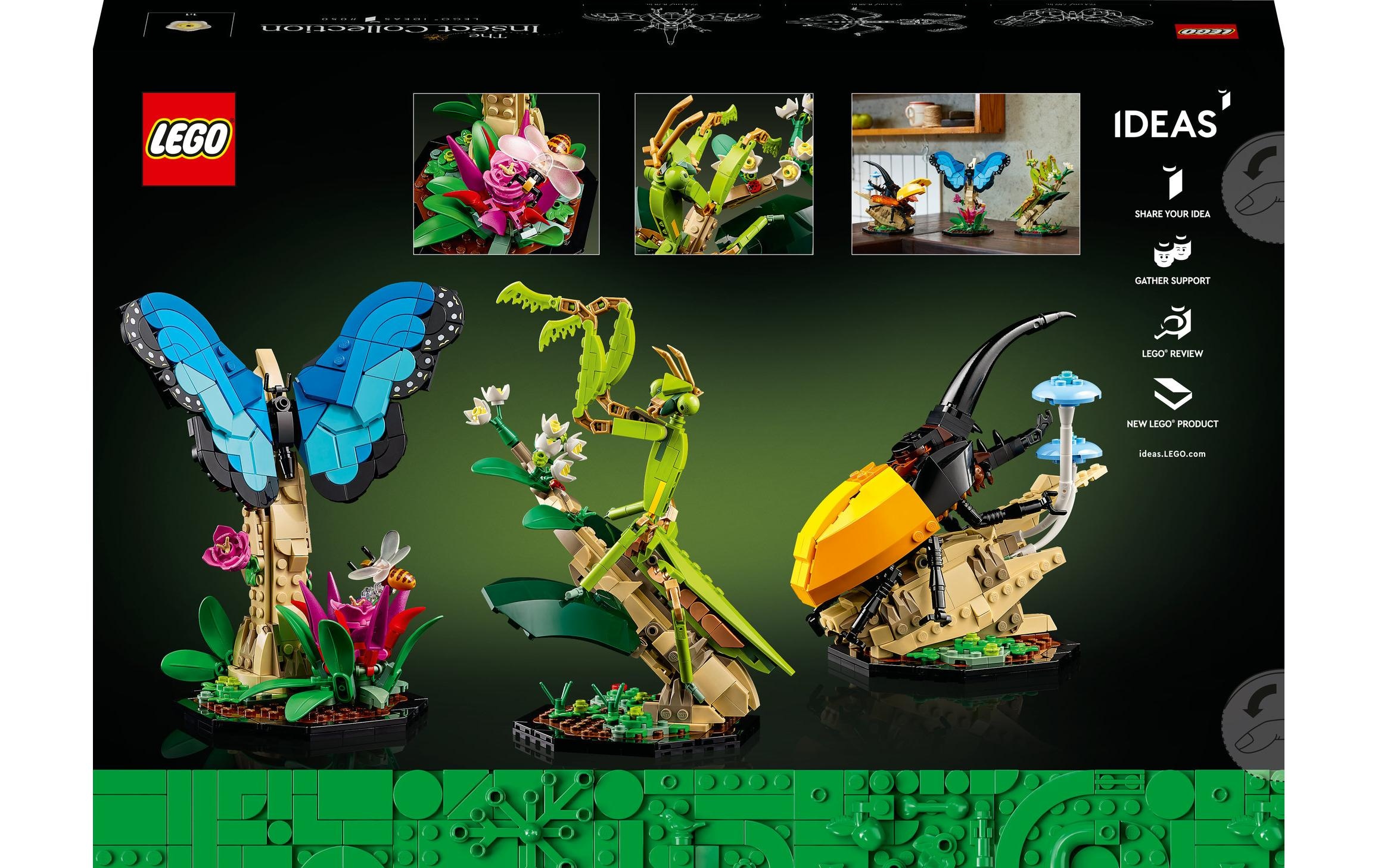 LEGO® Spielbausteine »Ideas Die Insektensammlung 21342«