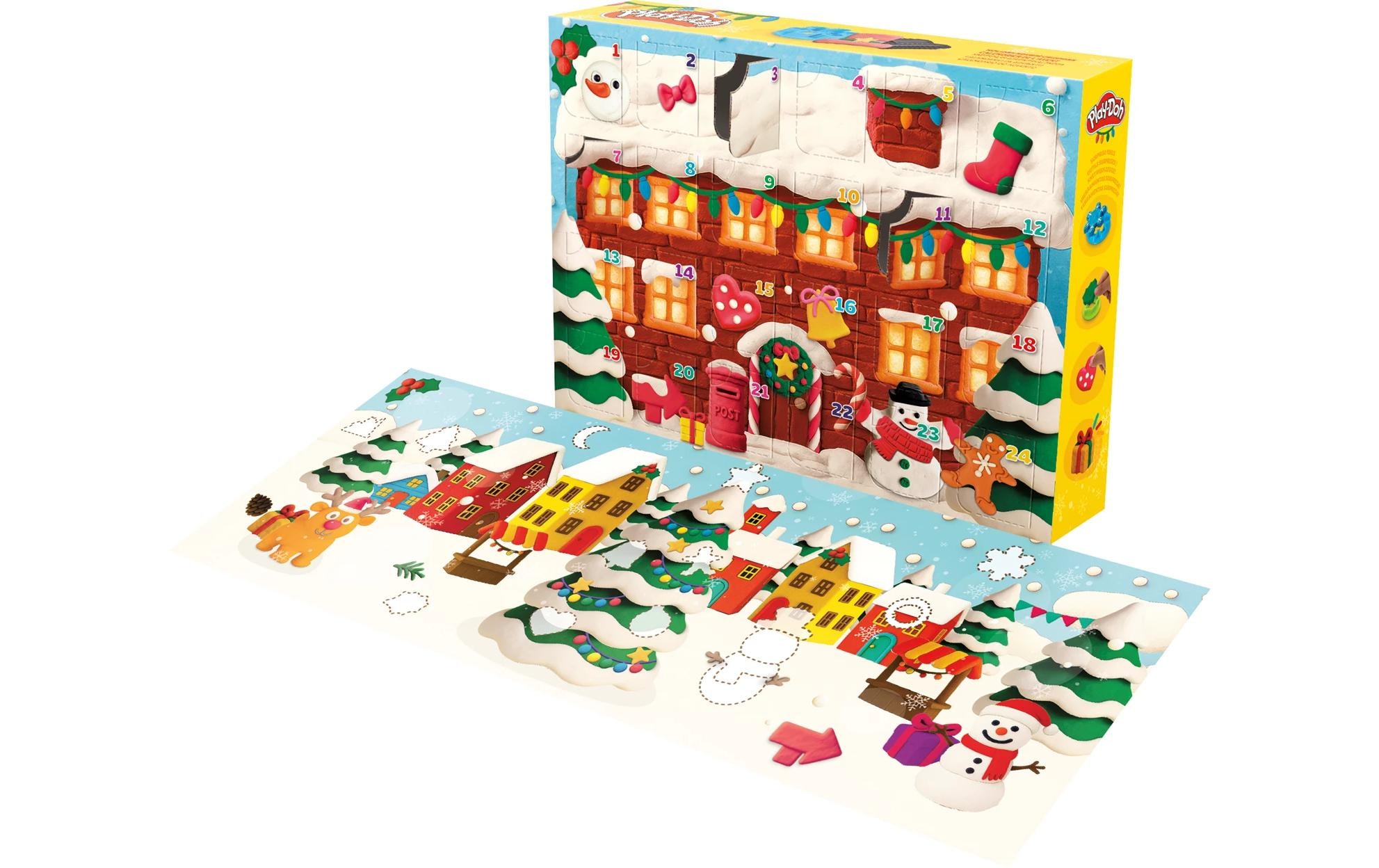 Play-Doh Calendrier de l'Avent »Adventskalender 2026 24 Dosen Knete, Förmchen«