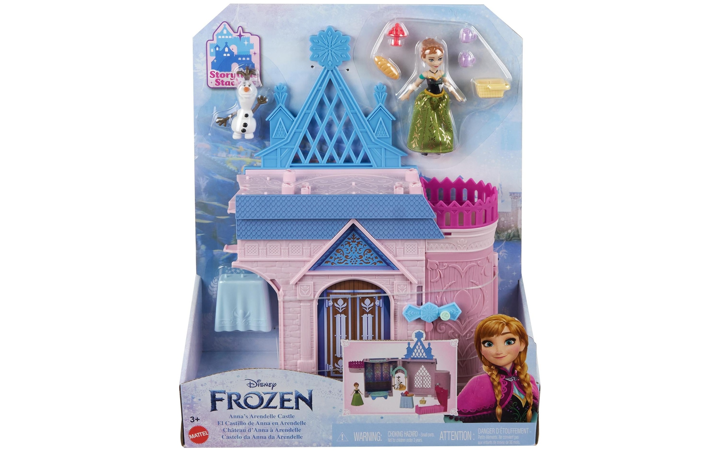 Disney Frozen Anziehpuppe »Disney Frozen Annas Schloss in Arendelle«