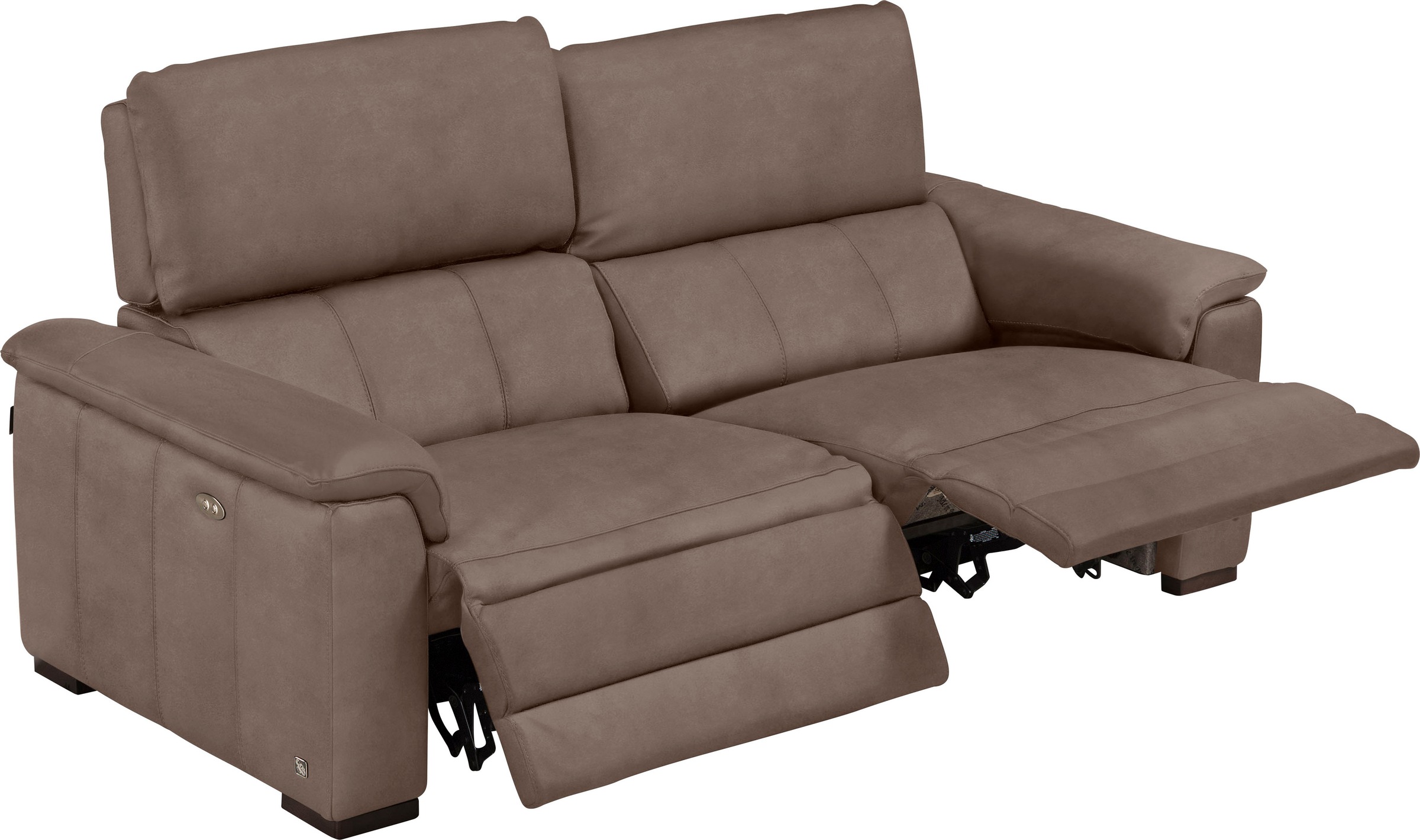 Egoitaliano 2,5-places »Capucine« wahlweise mit elektrisch oder manuell verstellbarer Relaxfunktion