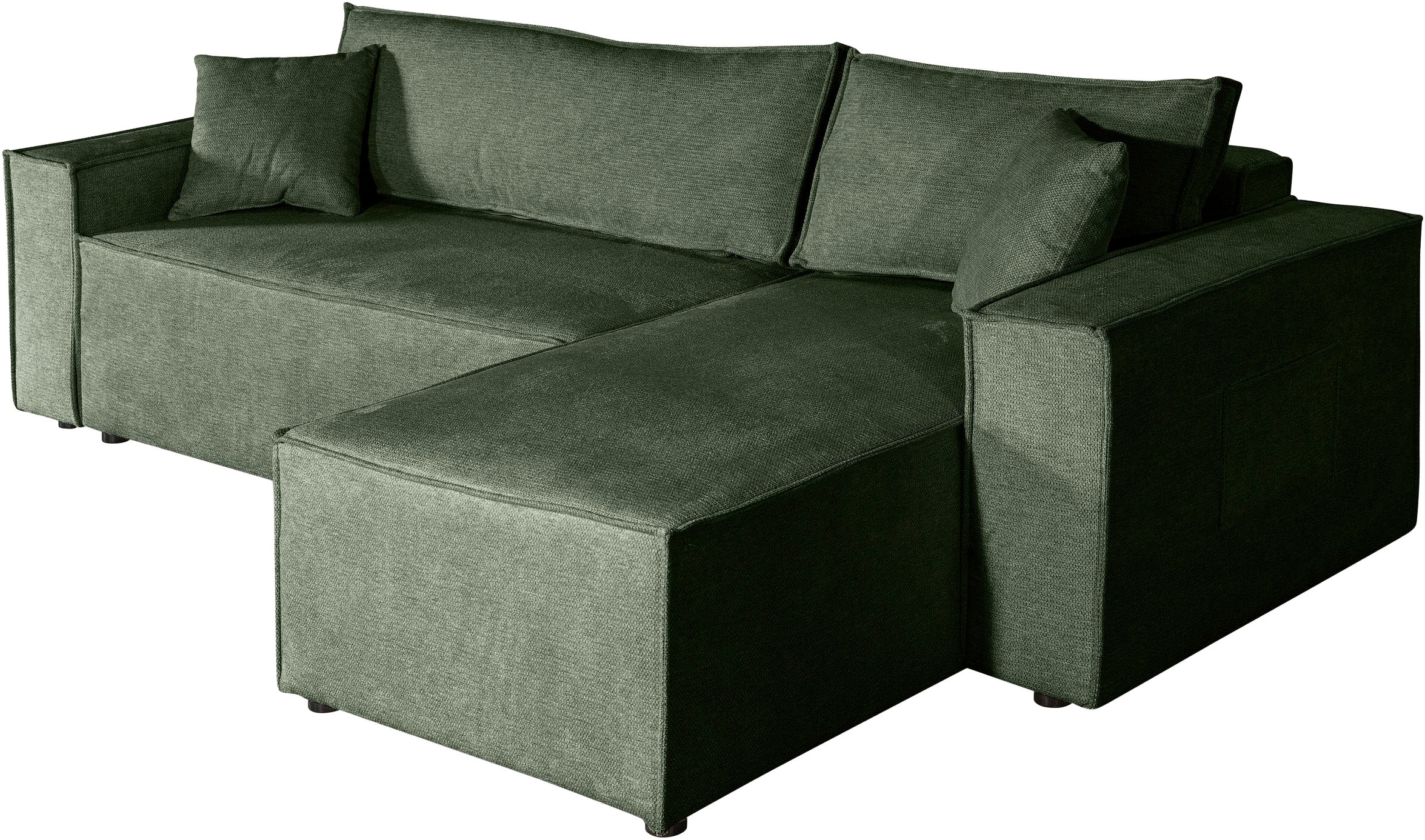 GOODproduct Ecksofa »CASSI L-Form, 241cm - OTTO. Verlässliche Qualität.« Schlaffunktion (133/200), Bettkasten, auch in Cord