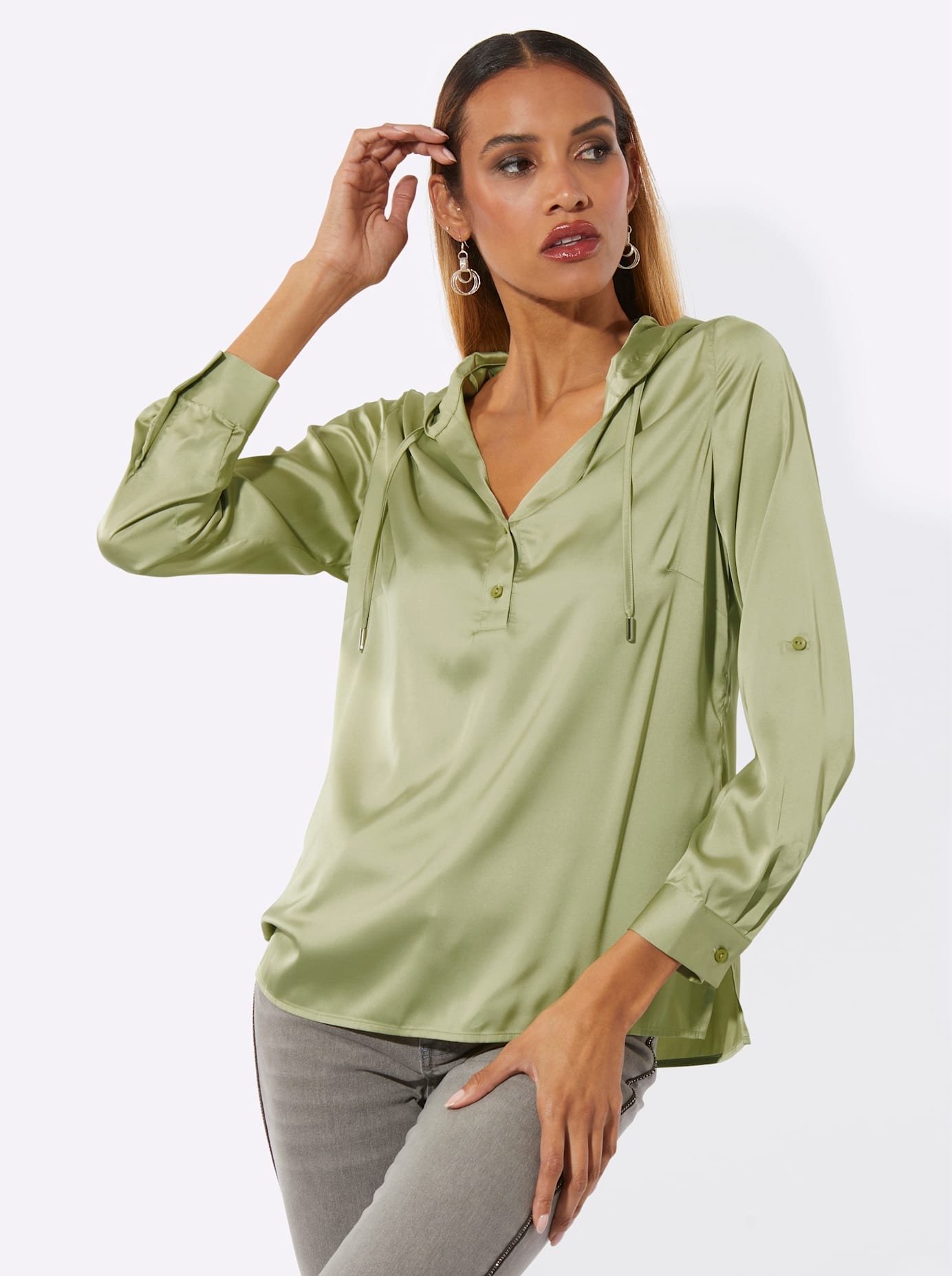 creation L Langarmbluse
