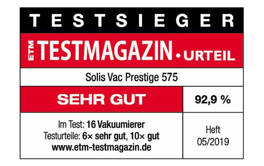 SOLIS OF SWITZERLAND Vakuumierer »Vac Prestige«