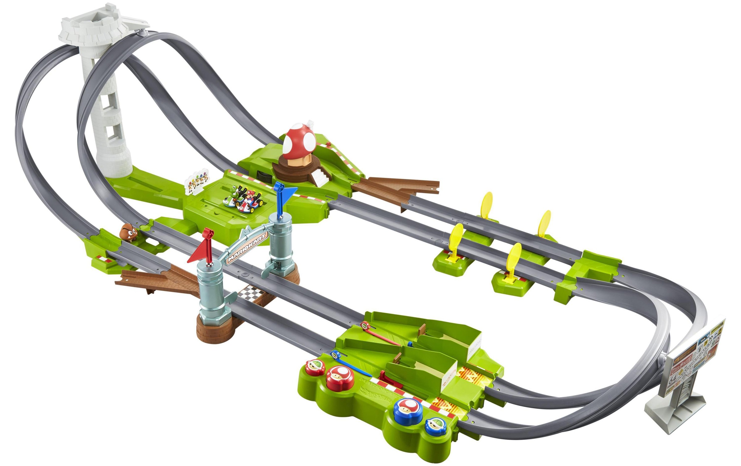 Image of Hot Wheels Autorennbahn »Mariokart Trackset Rundkurs« bei Ackermann Versand Schweiz