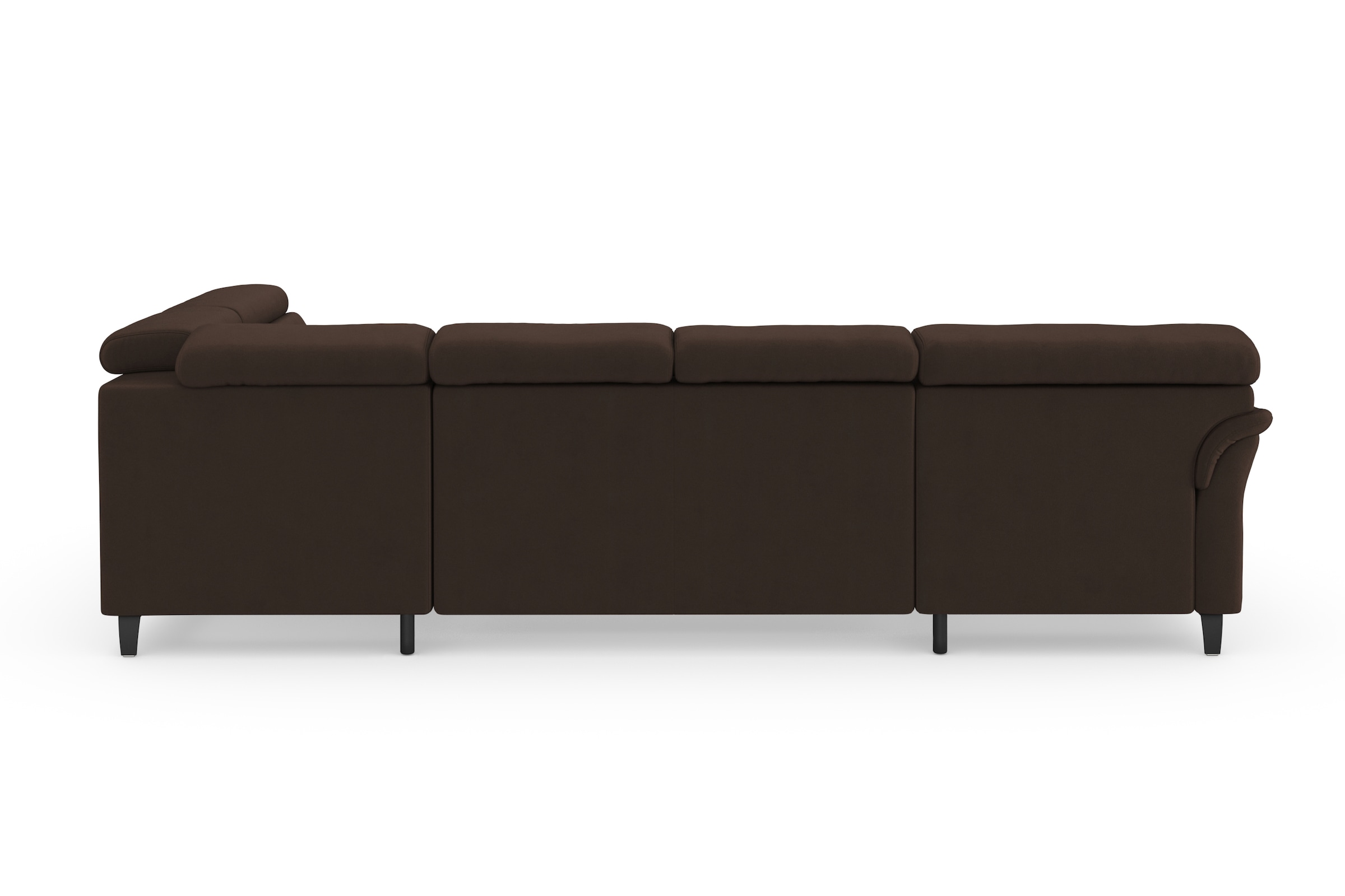 sit&more Wohnlandschaft »Marano U-Form«, inklusive Kopfteilverstellung, wahlweise mit Bettfunktion, Bettkasten
