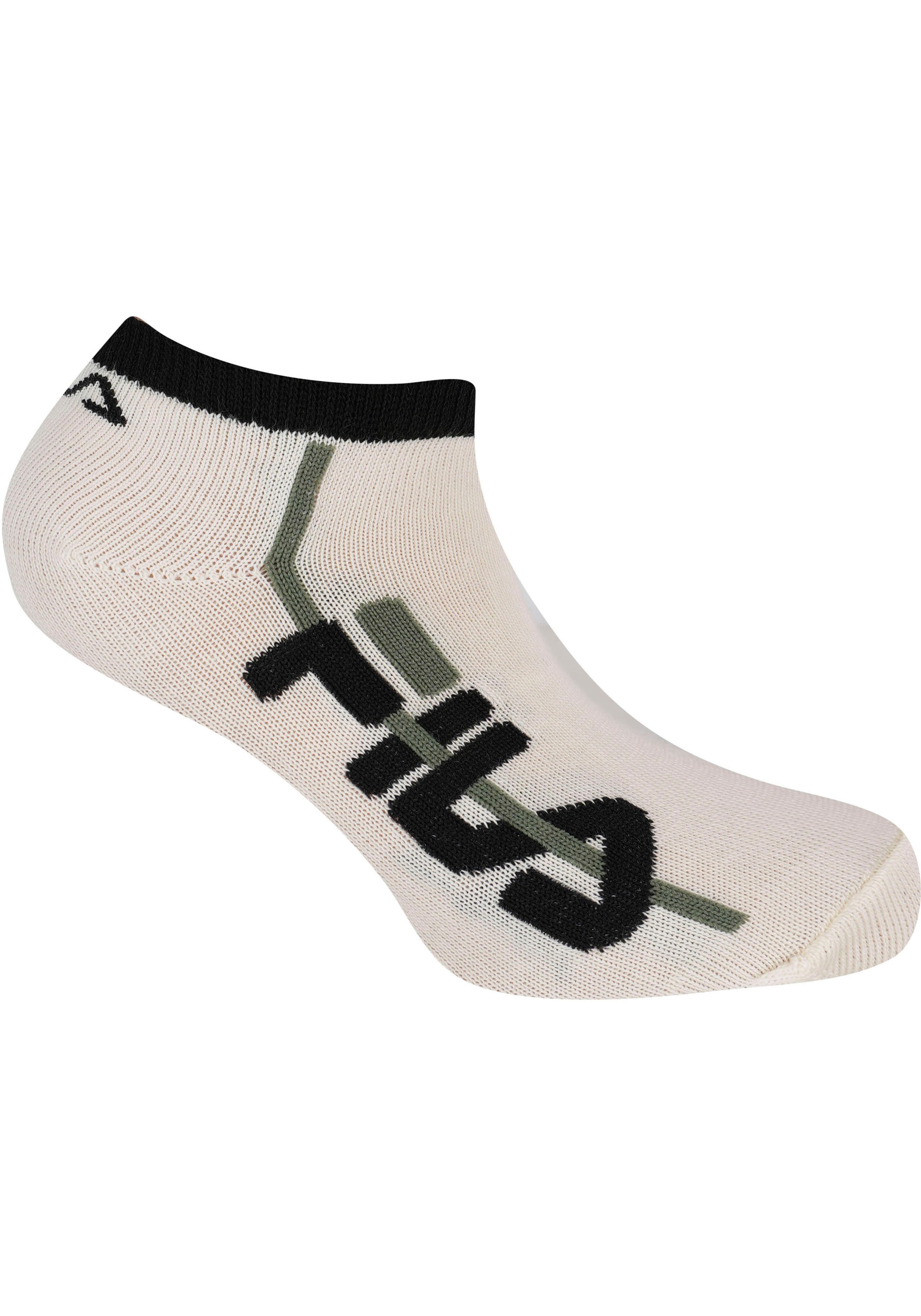 Fila Freizeitsocken »JUNIOR BOY INVISIBLE SOCKS«, (6 Paar), Bequemes Fussbett für optimalen Komfort
