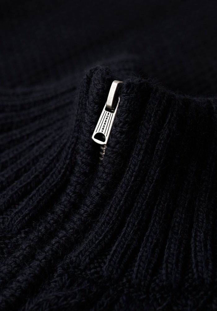 Superdry Pull en tricot »Jacob Cable Knit Half Zip«