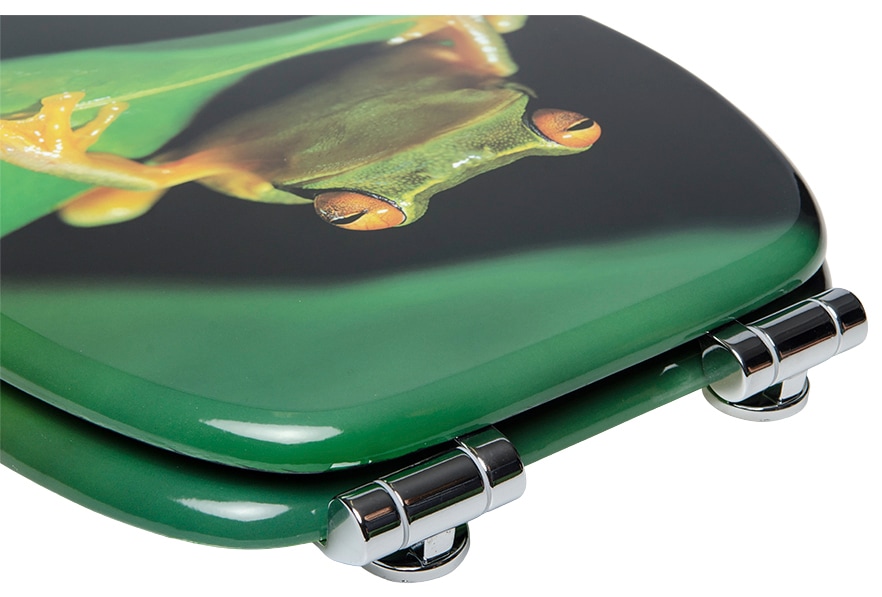 Sanilo WC-Sitz »Frosch Grün« mit Absenkautomatik