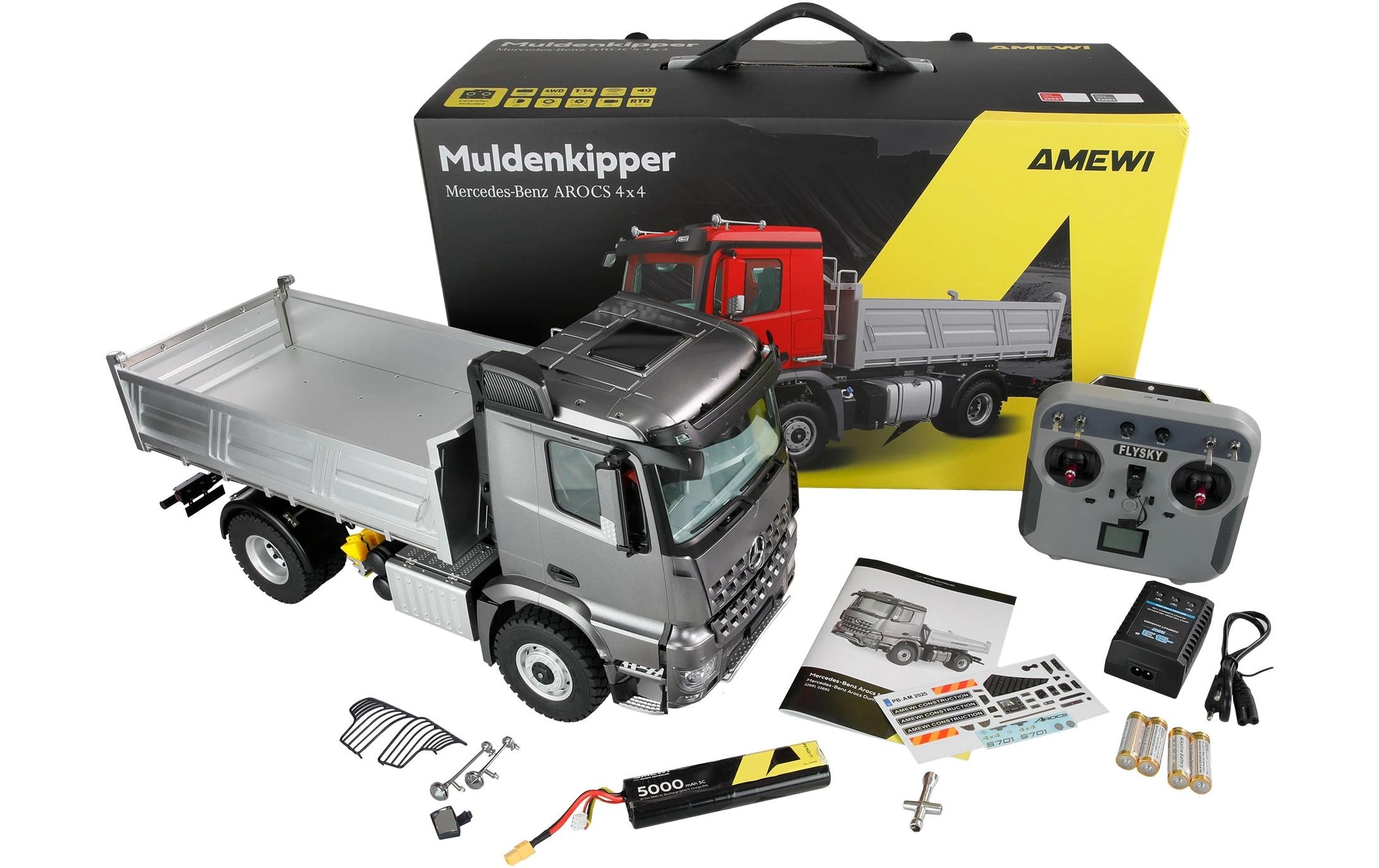 Amewi CAMION RC »Lastwagen Mercedes-Benz Arocs 1:14 RTR«