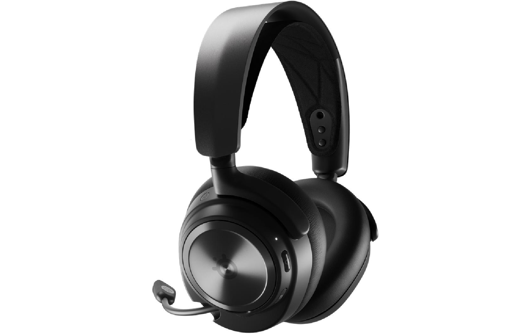 Headset »Steel Arctis Nova Pro Wireless (PC / Playstation)«, Bluetooth, Adaptive Noise-Cancelling