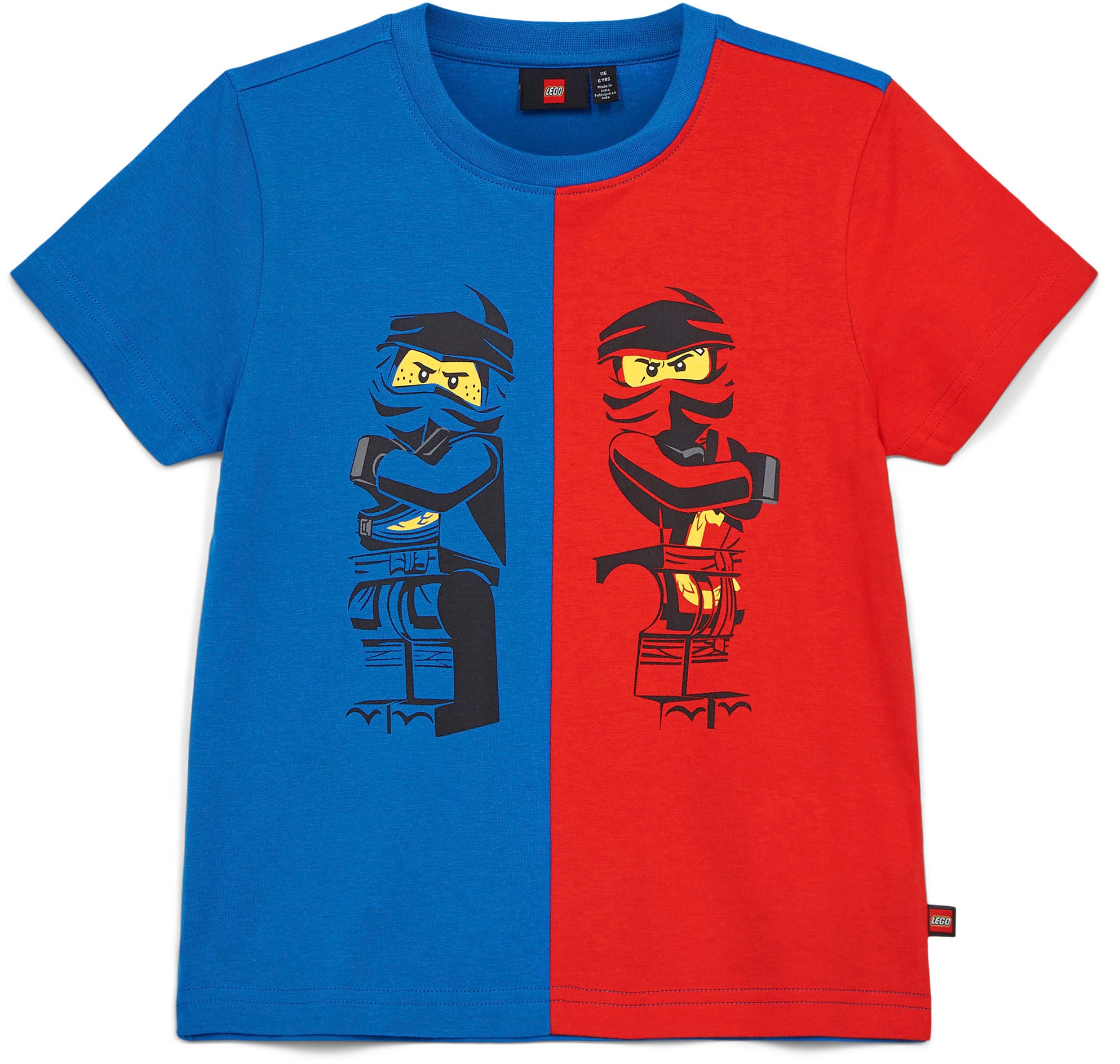 Modische LEGO® Wear T-Shirt, mit coolem Duo-Motto Frontprint  versandkostenfrei kaufen