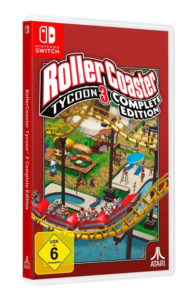 ATARI Logiciel de jeu »Rollercoaster Tycoon 3 Complete Edition« Nintendo Switch
