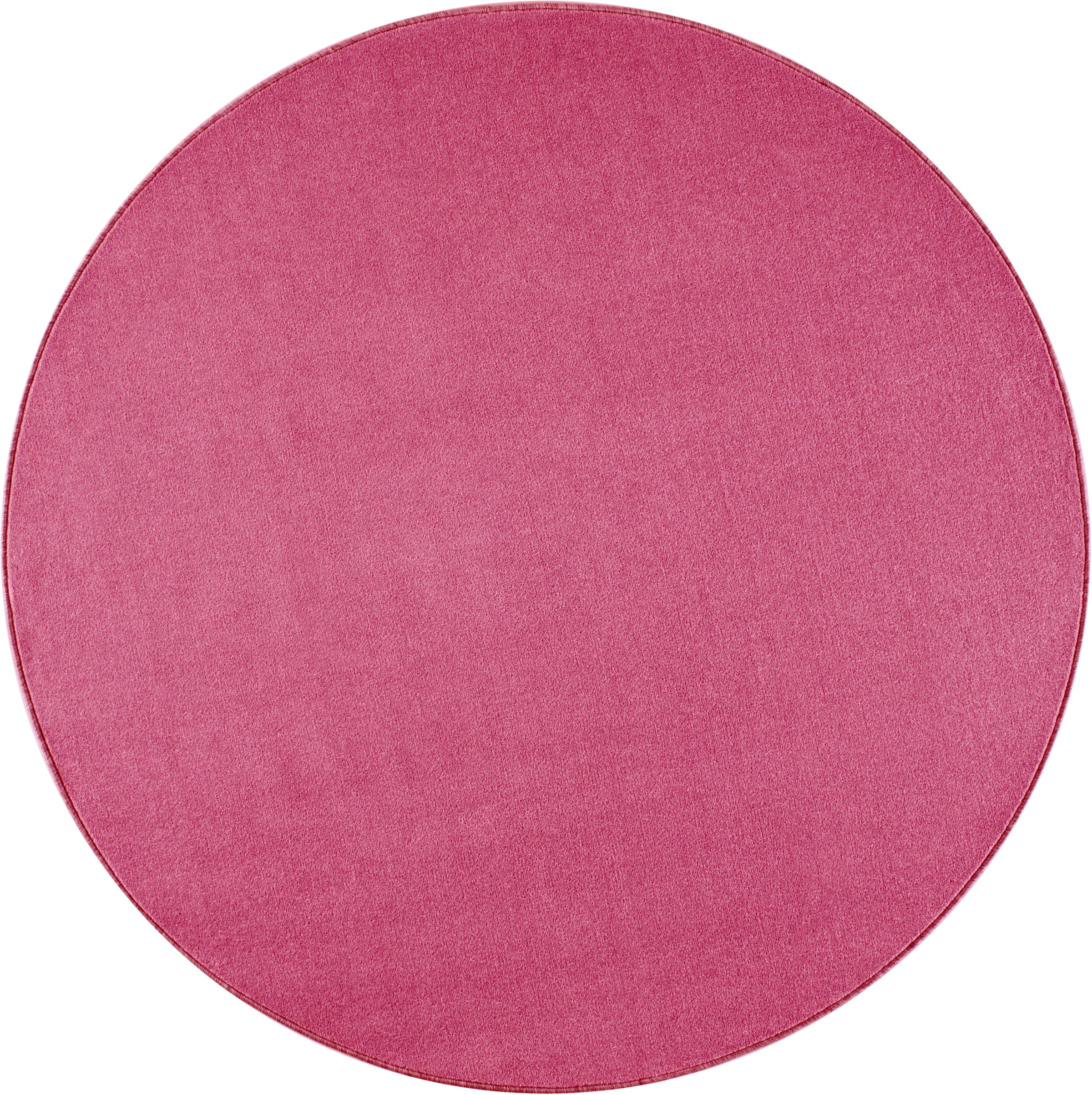 HANSE Home Teppich »Shashi«, rund, 8,5 mm Höhe, Kurzflor, Unifarben, Teppich, Weich, Esszimmer, Kinderzimmer, Flur