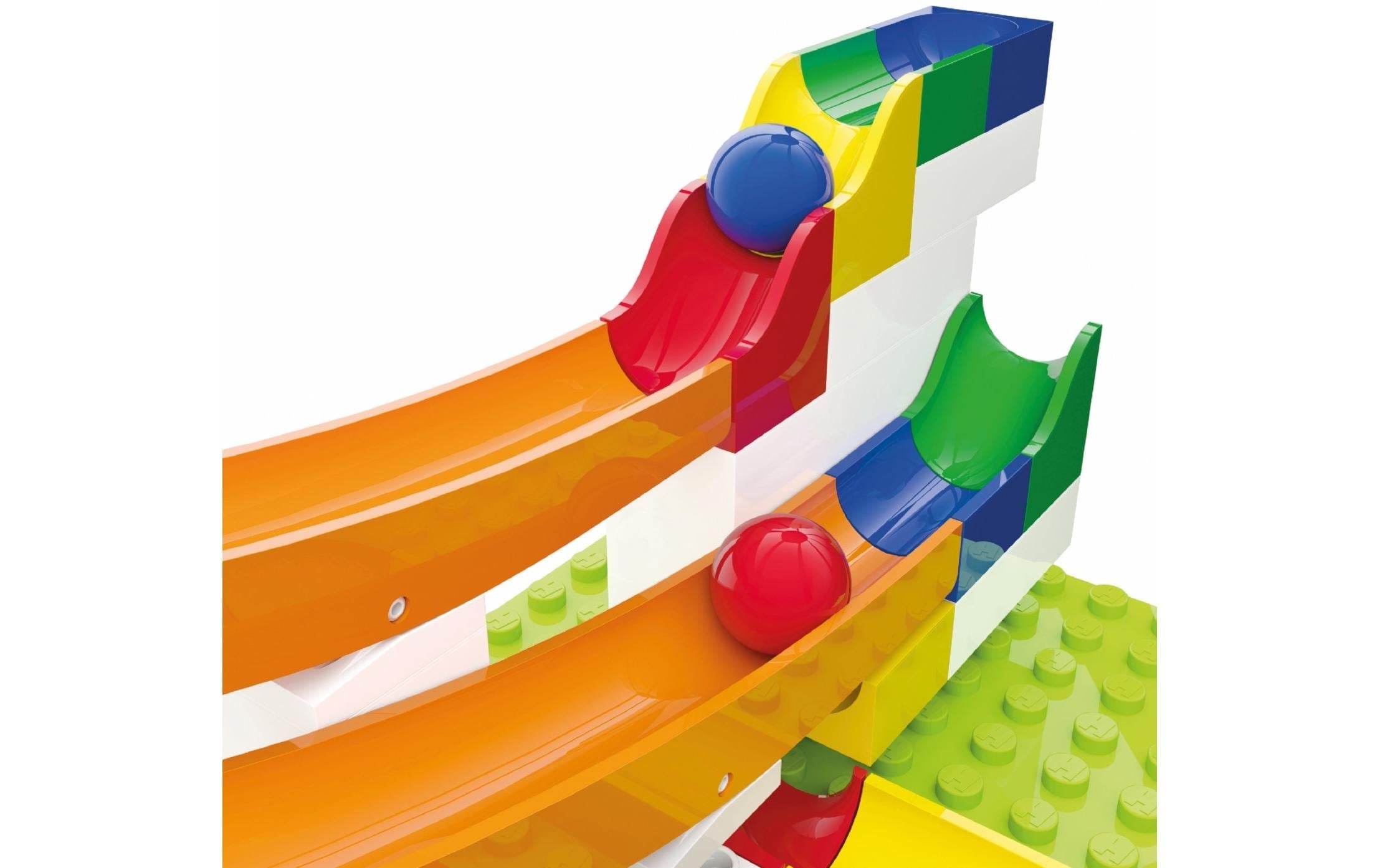 HUBELINO Kugelbahn »Wippen Erweiterung 45 Teile«, (45 tlg.)