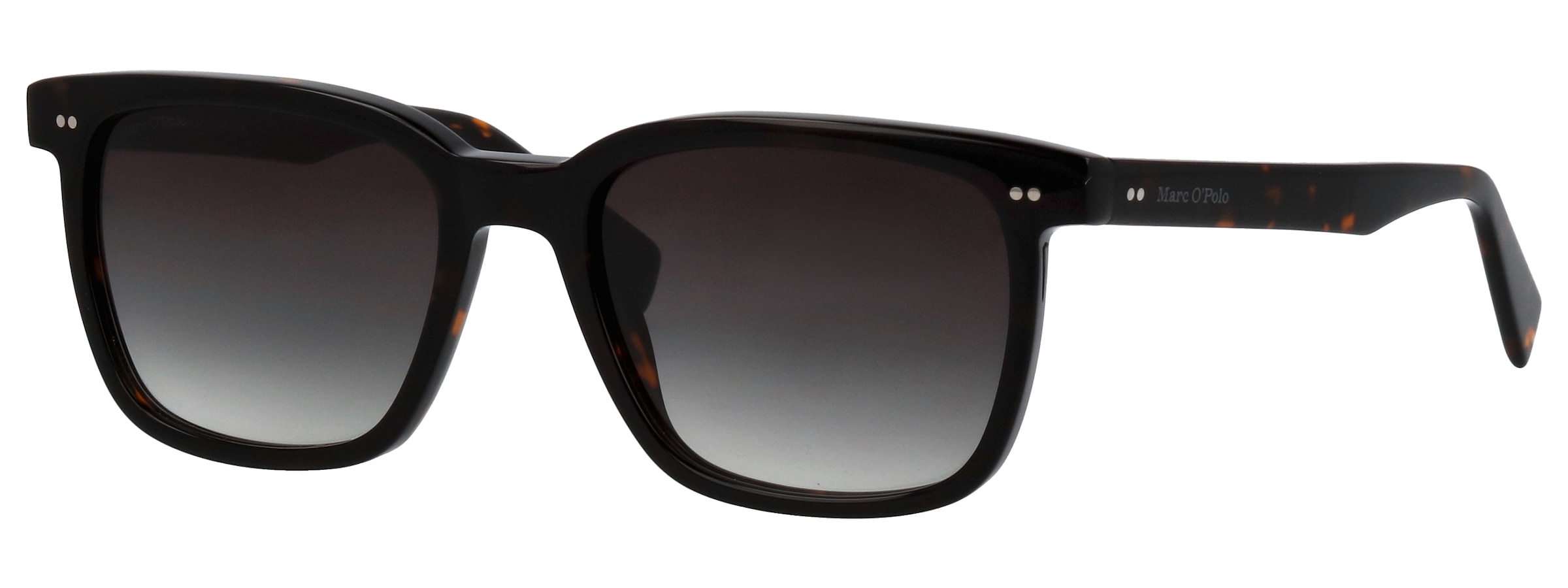 Image of Marc OPolo Sonnenbrille Form Karree/Eckig, Logoschriftzug auf Bügel und Glas, CR 39