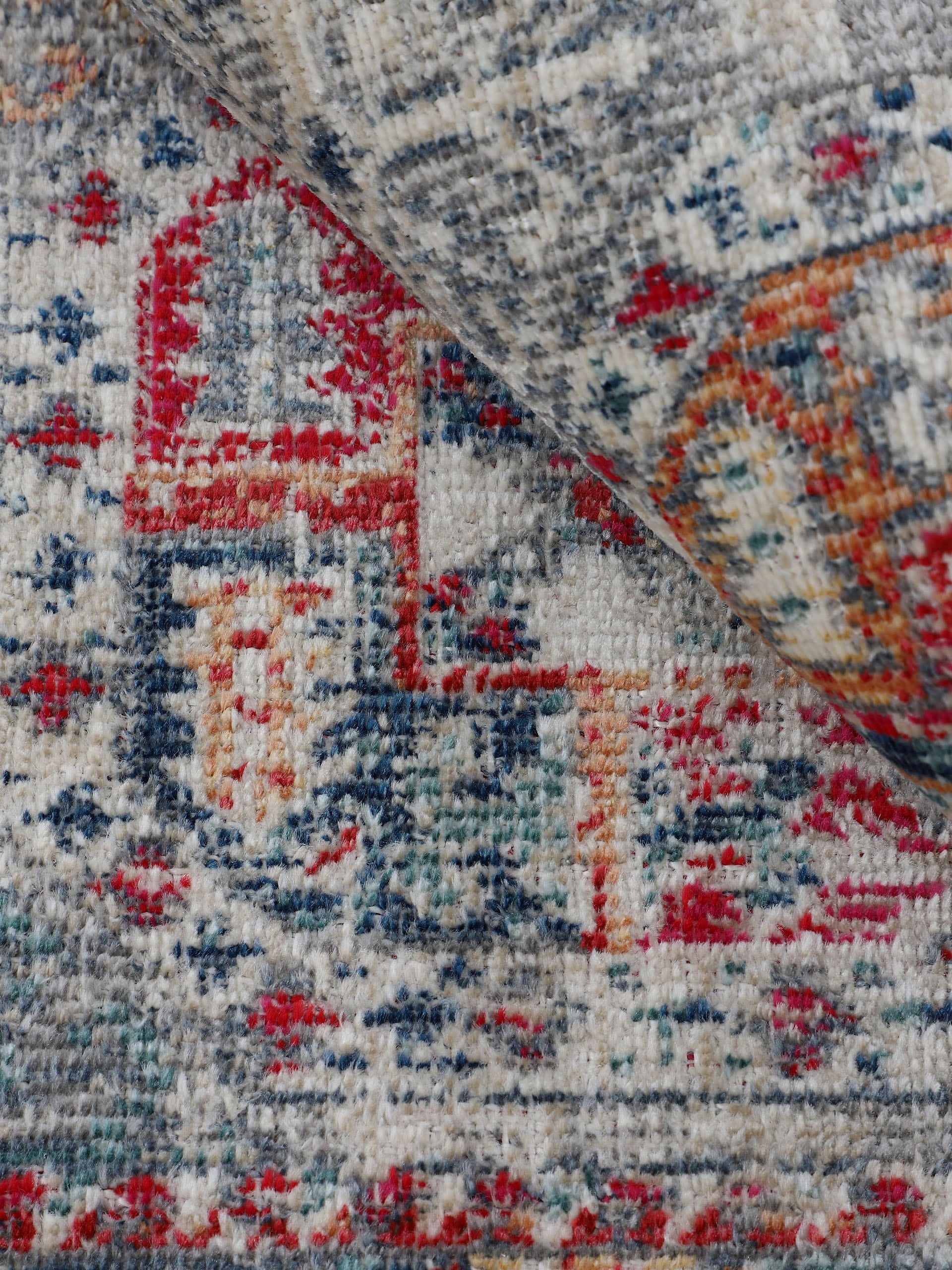carpetfine Teppich »Mahal«, rechteckig, 3 mm Höhe, Orient Vintage Look, Wohnzimer